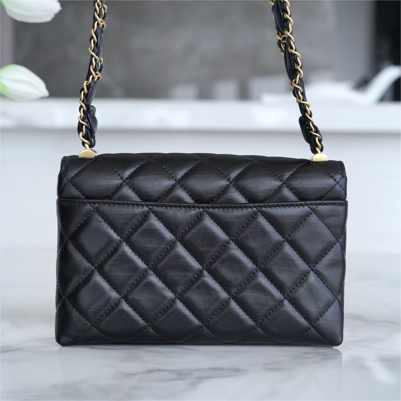 Chanel -23K Flap Bag-18cm