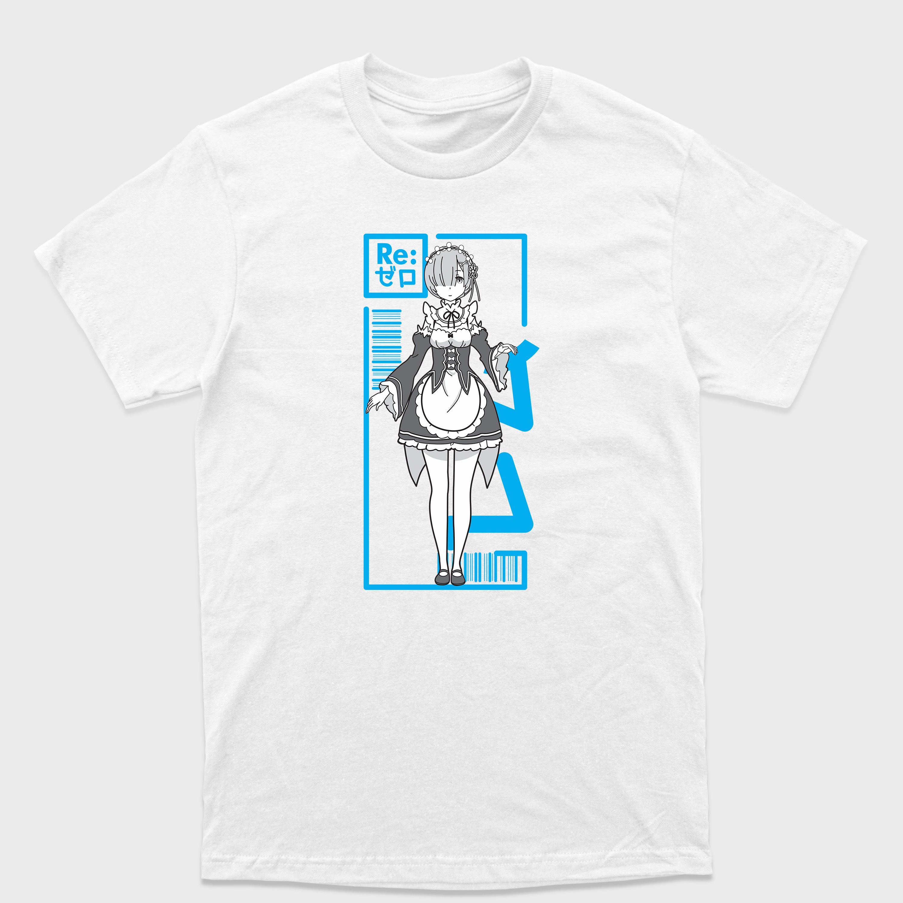 Camiseta Básica Rem Maid ReZero