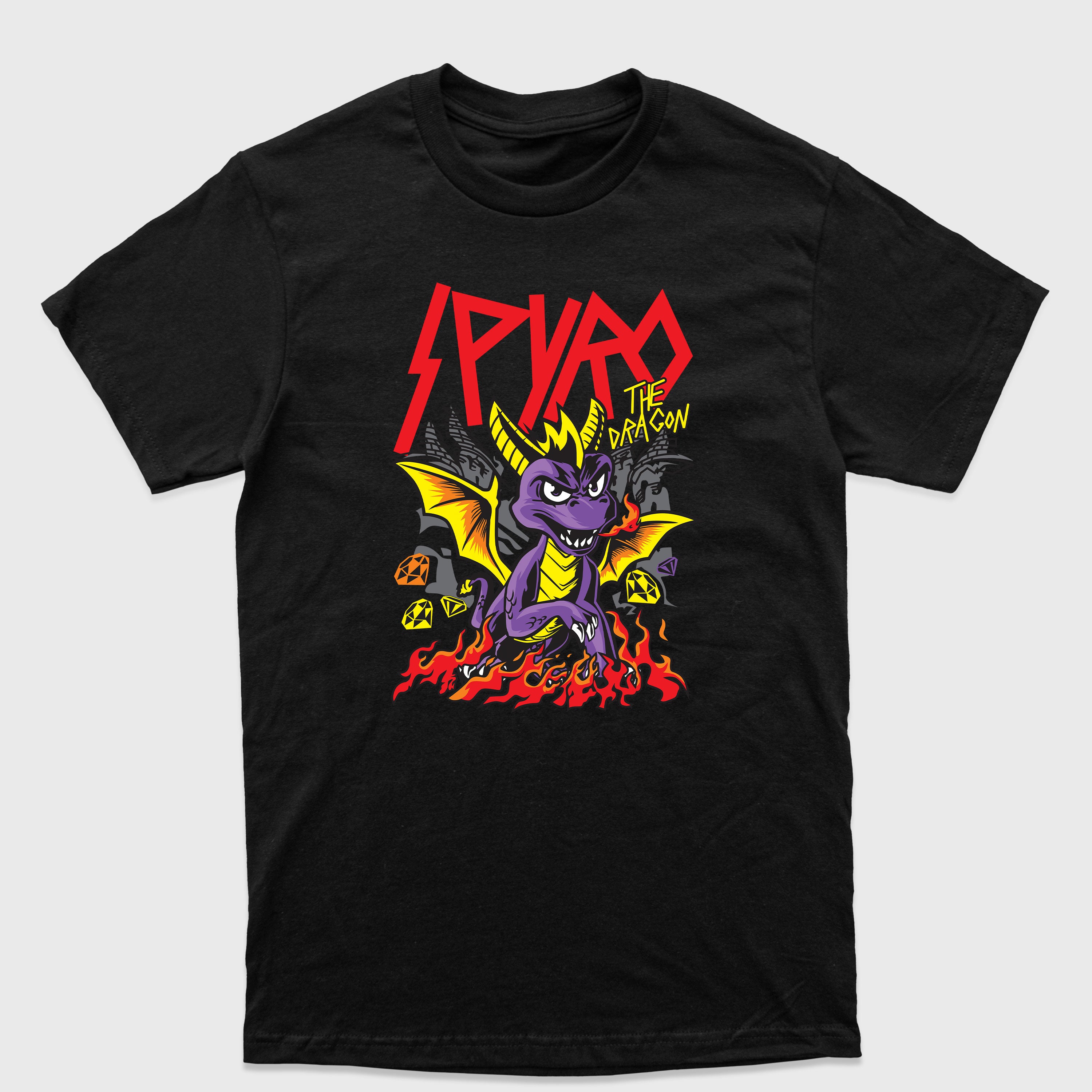 Camiseta Básica Spyro the Dragon Game