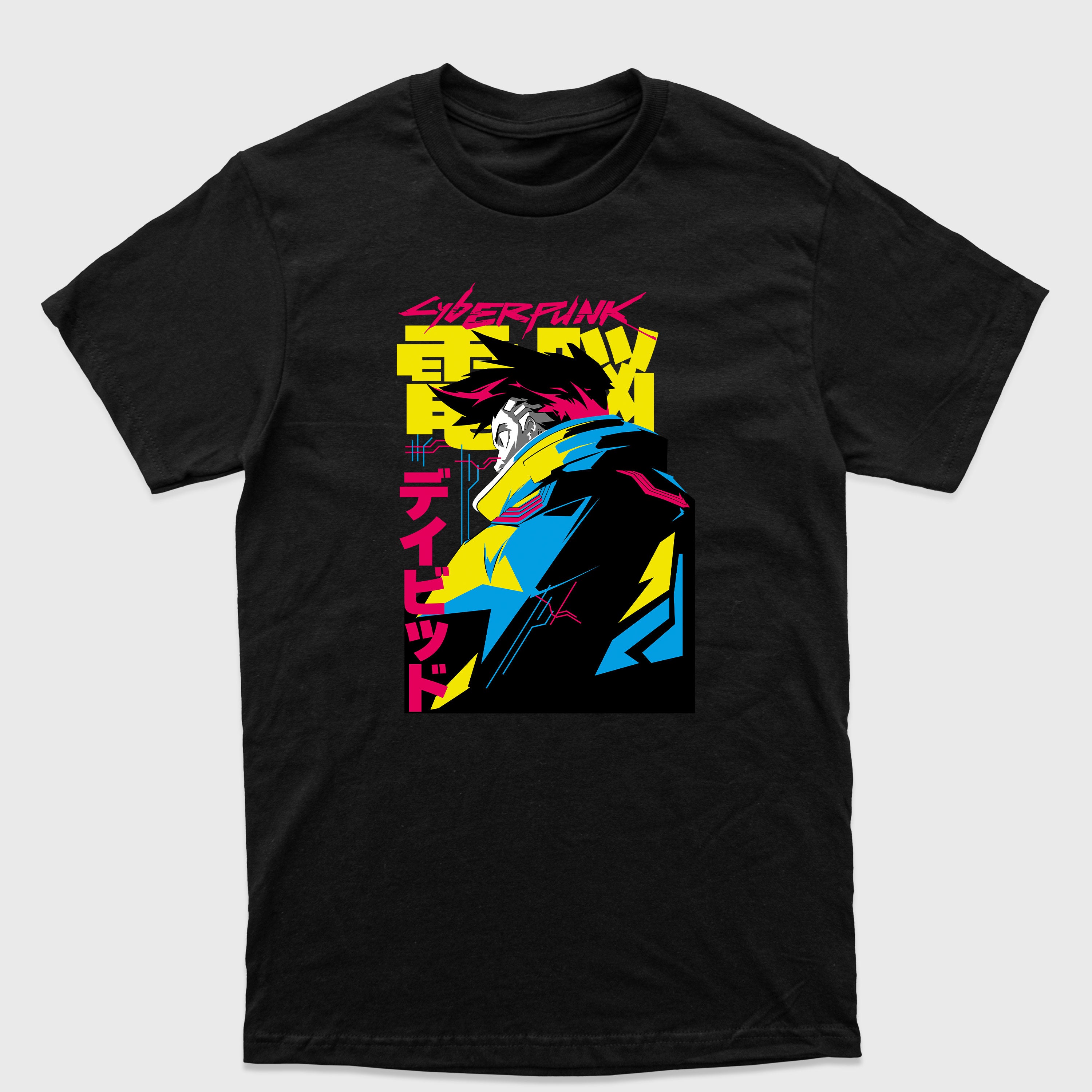 Camiseta Básica David Martinez Cyberpunk