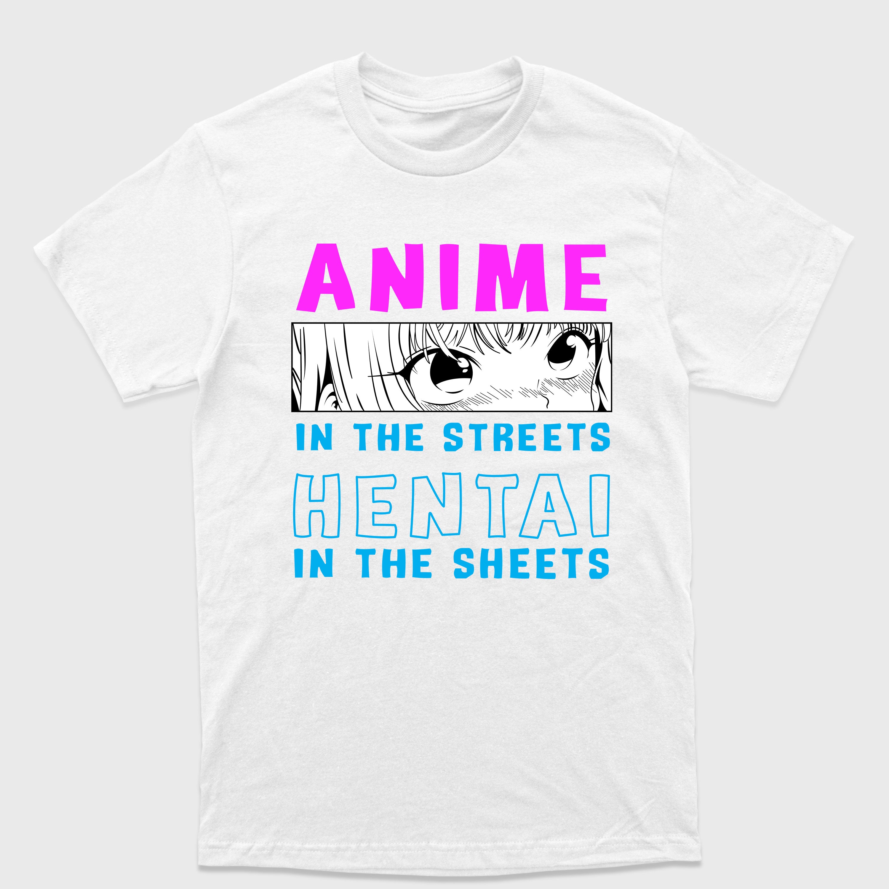 Camiseta Básica Anime Hentai Eyes