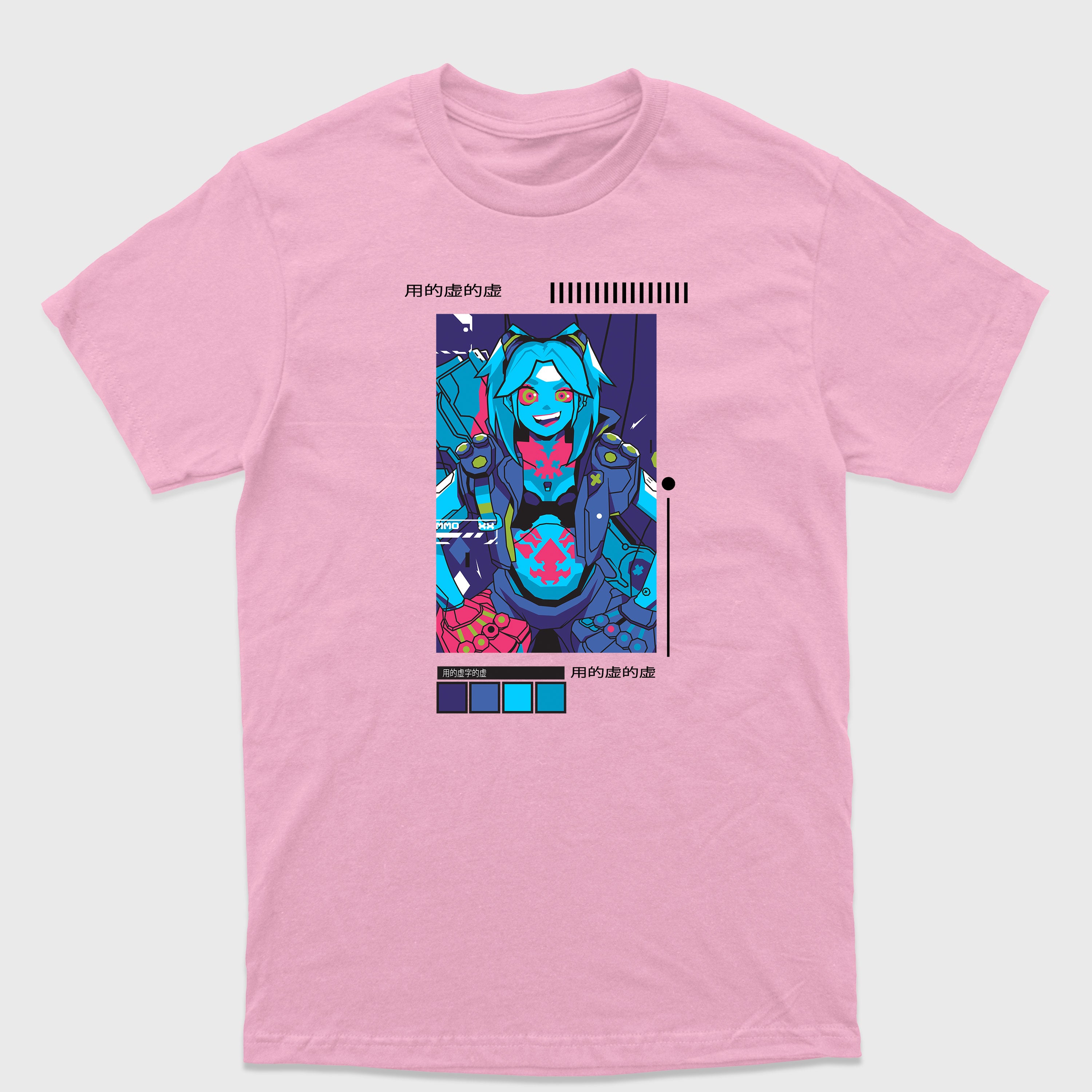 Camiseta Básica Rebecca Cyberpunk