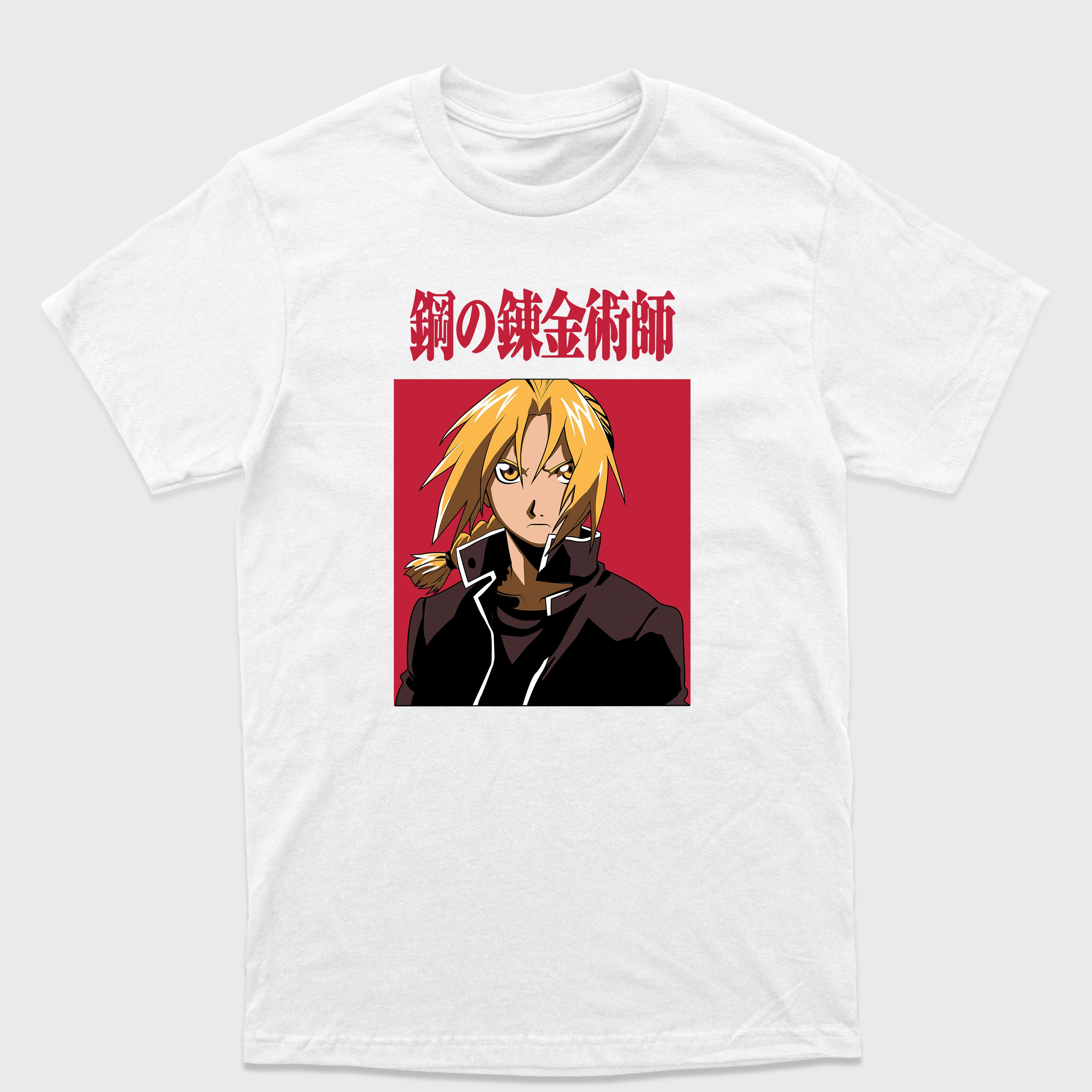 Camiseta Básica Edward Elric FullMetal Alchemist