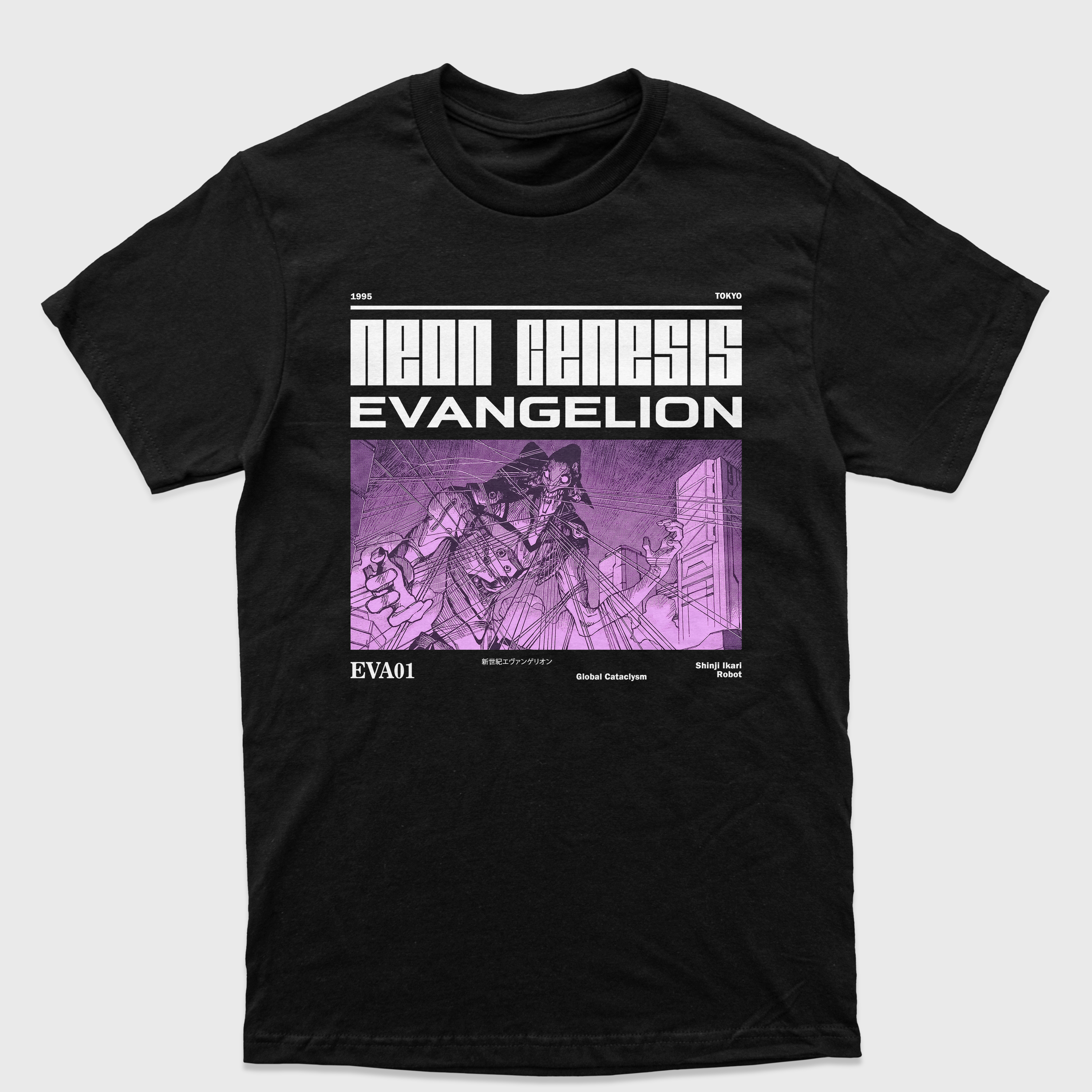 Camiseta Neon Genesis Evangelion Eva 01
