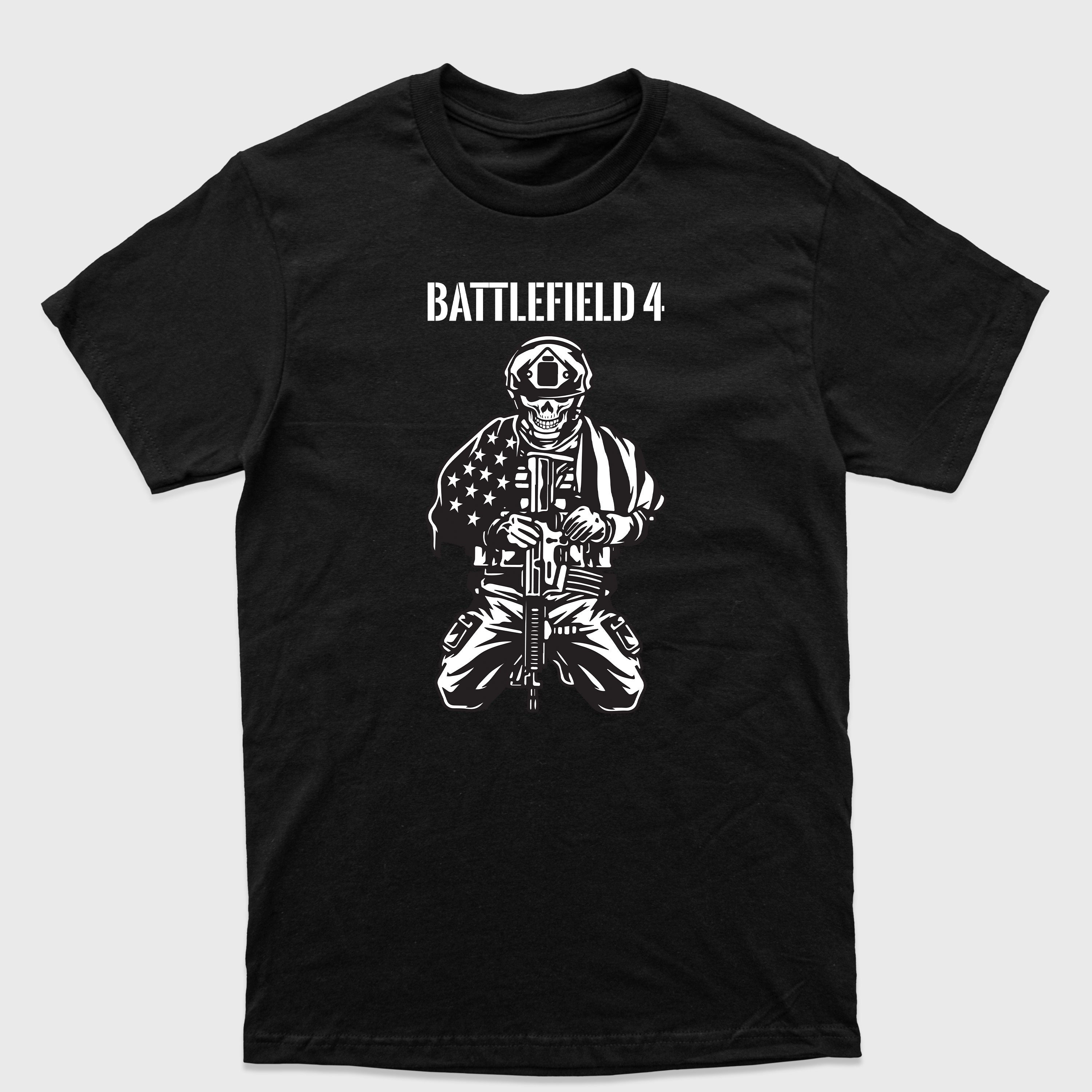 Camiseta Básica BF4 American Soldier