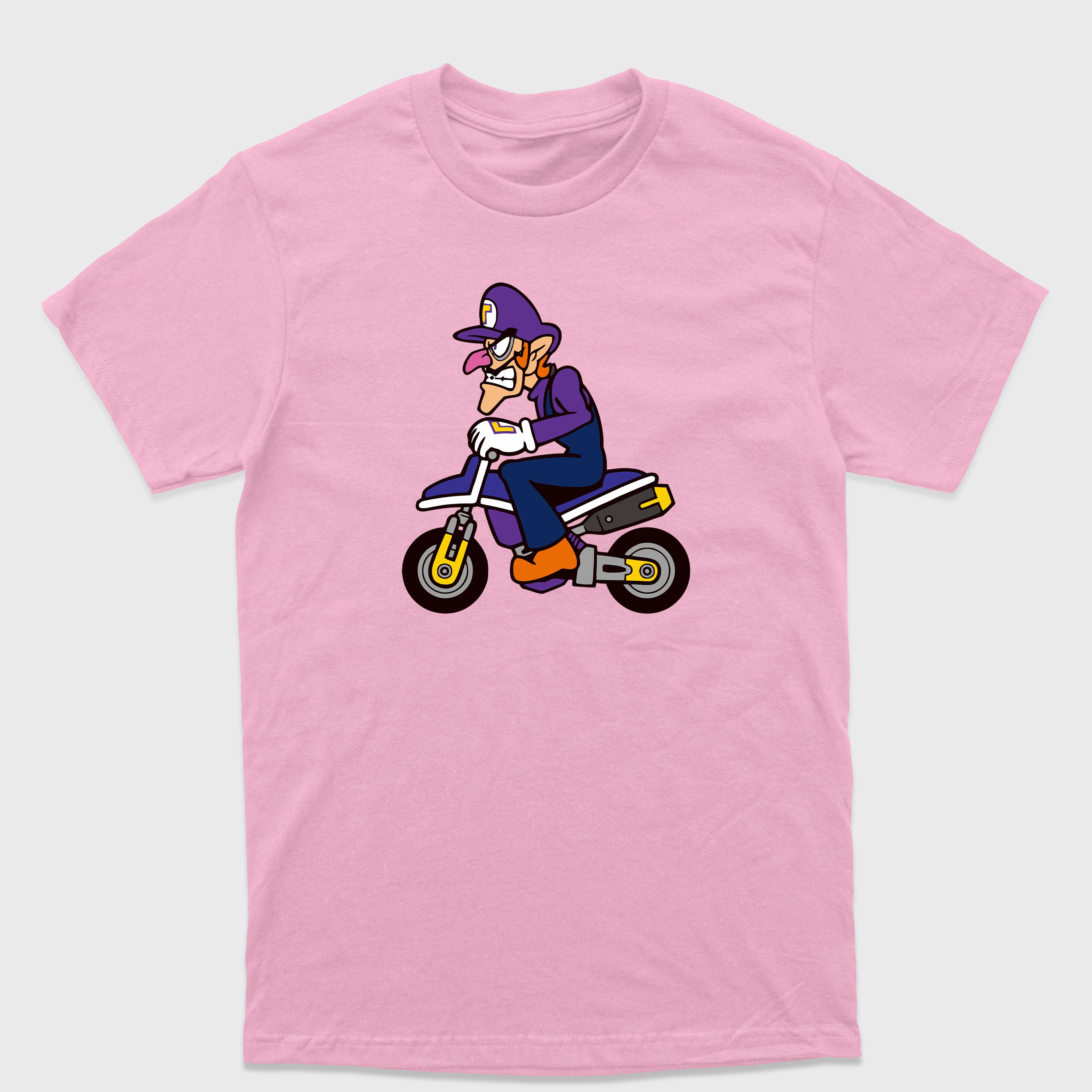 Camiseta Básica Mario Kart - Waluigi