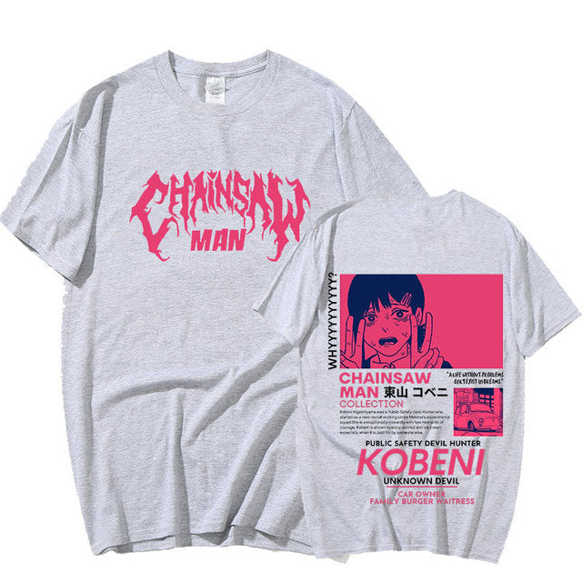 Camiseta Básica Chainsaw Man Kobeni