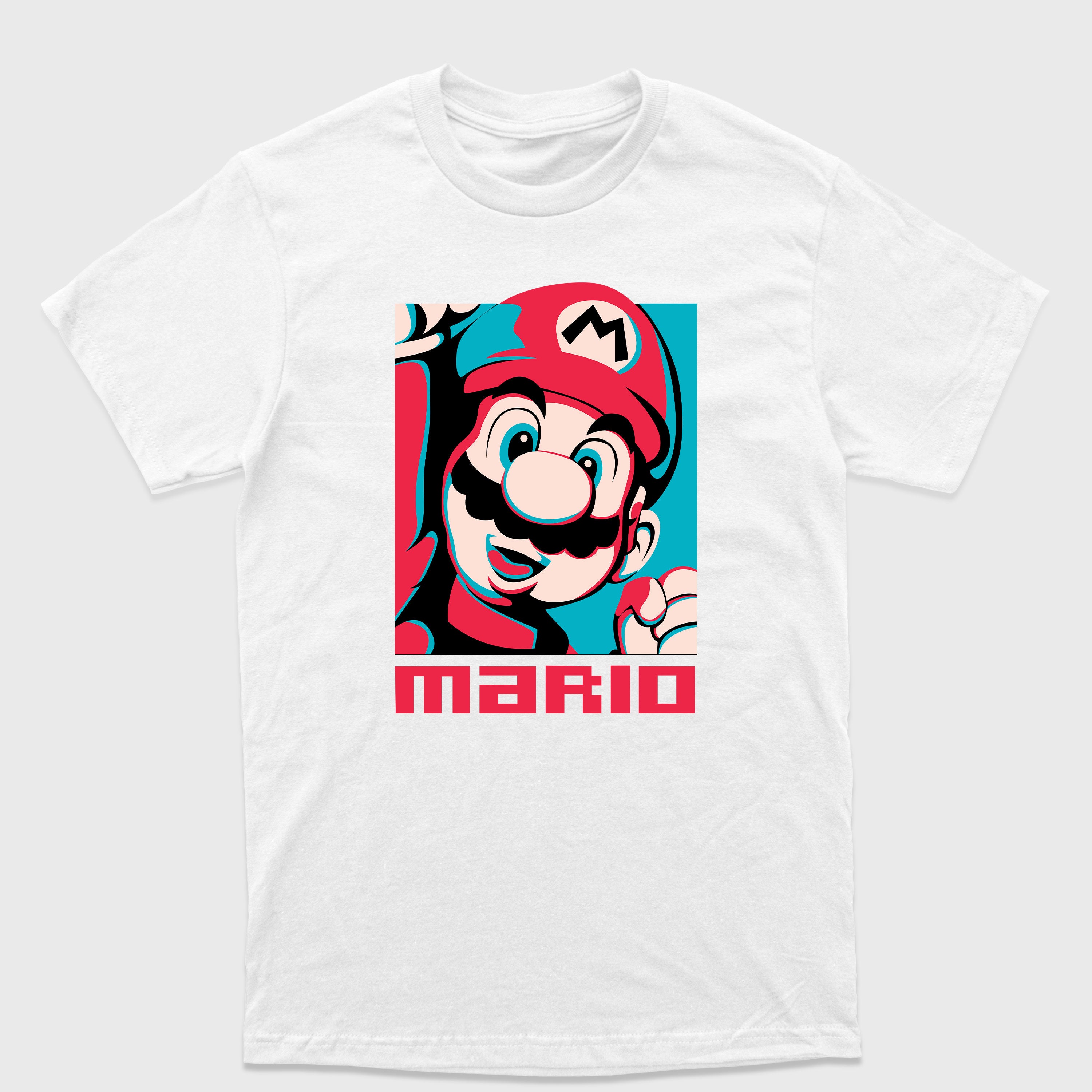 Camiseta Básica Mario Personagem Mario World