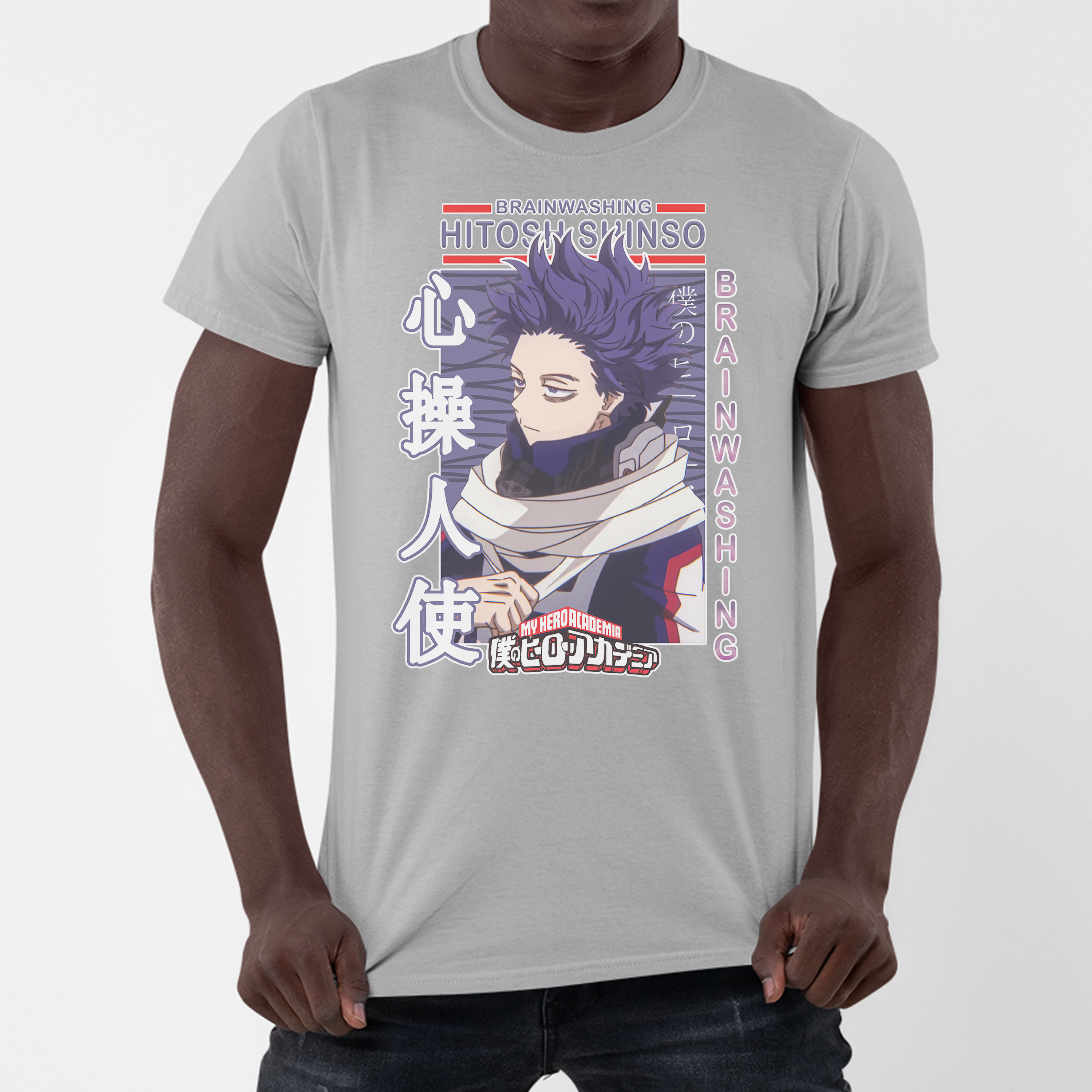 Camiseta Hitoshi Shinso My Hero Academy Boku No Hero