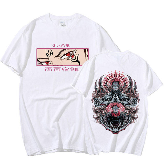 Camiseta Básica King of Curse Sukuna Jujutsu Kaisen