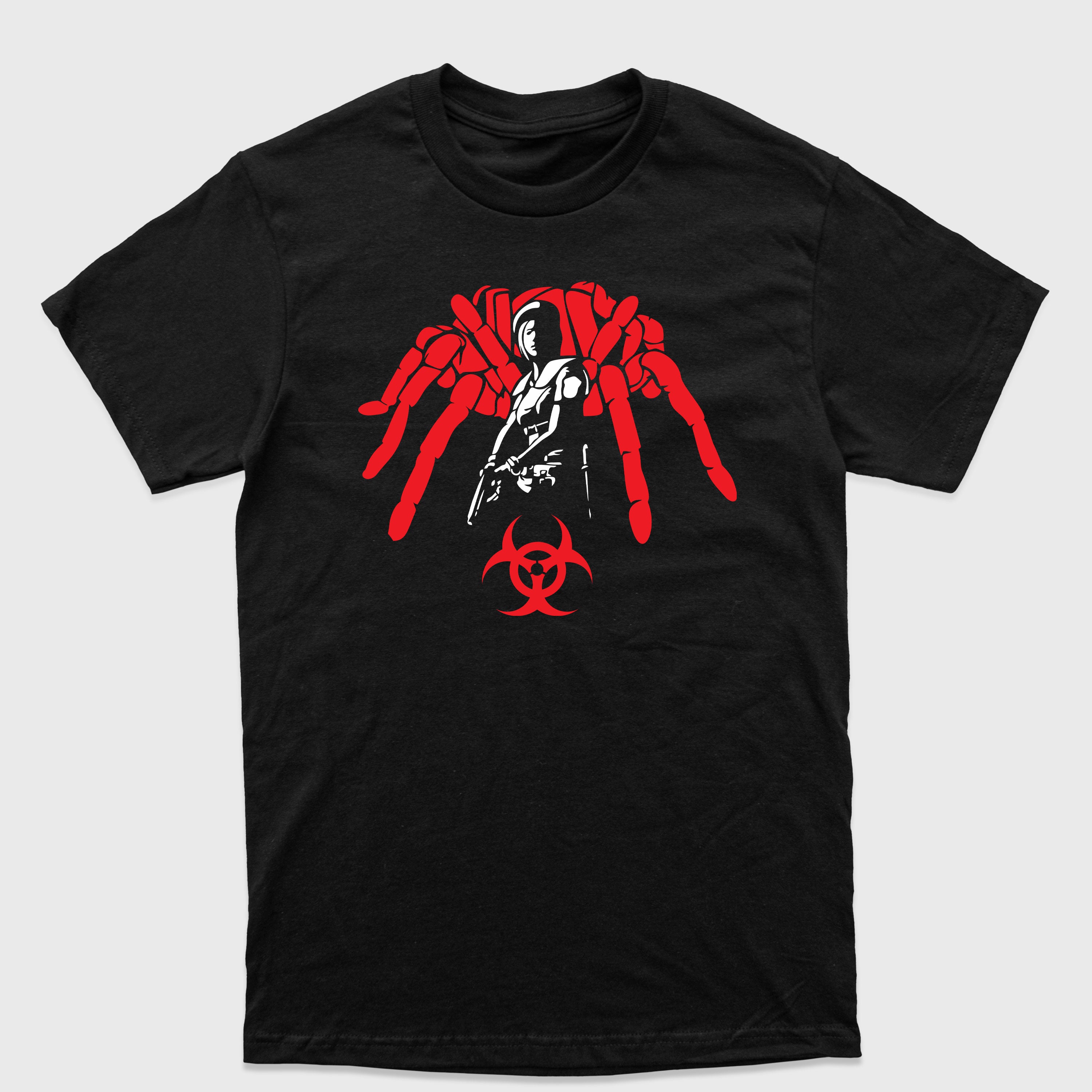 Camiseta Básica Resident Evil Spider Bio Weapon