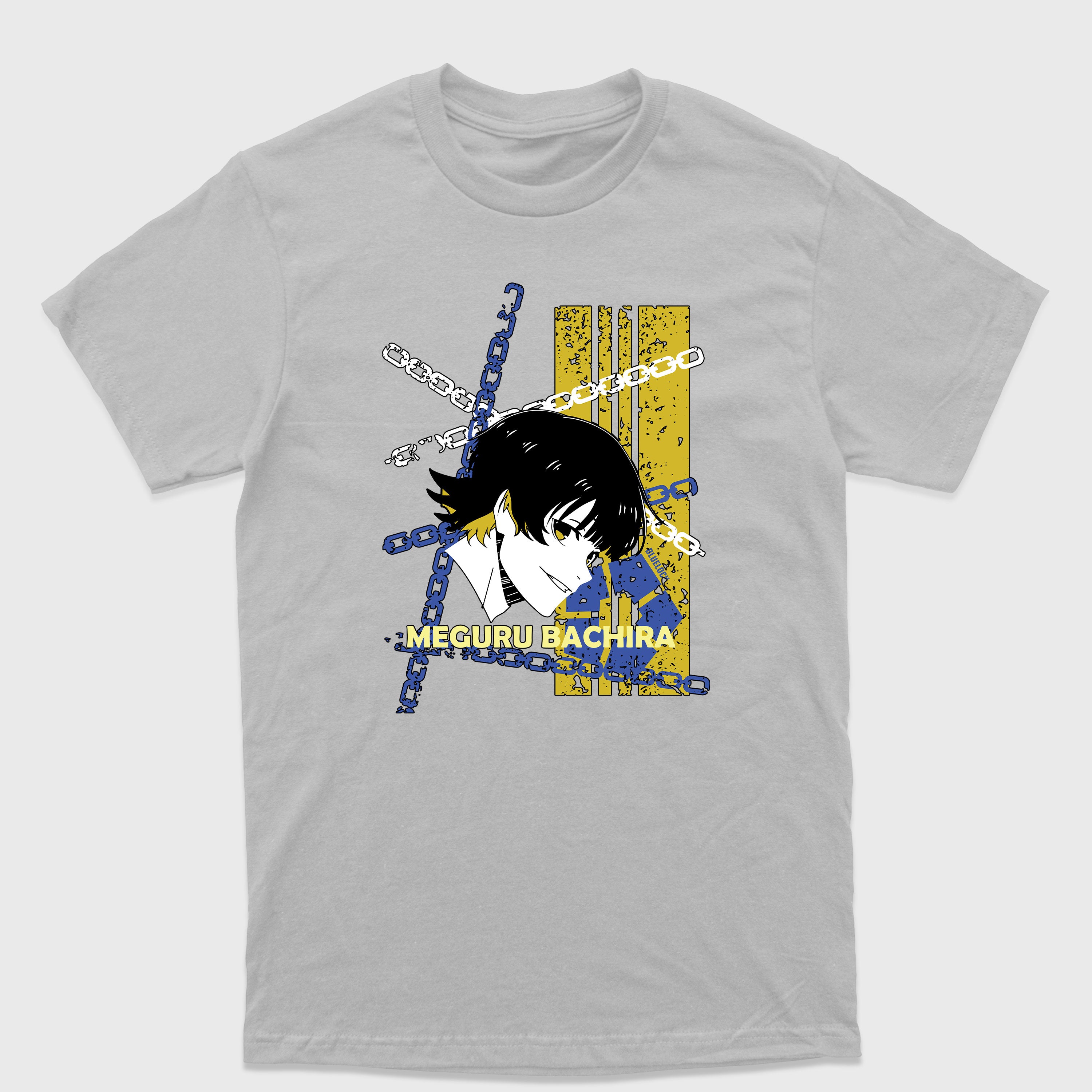 Camiseta Básica Bachira Chain Break Blue Lock