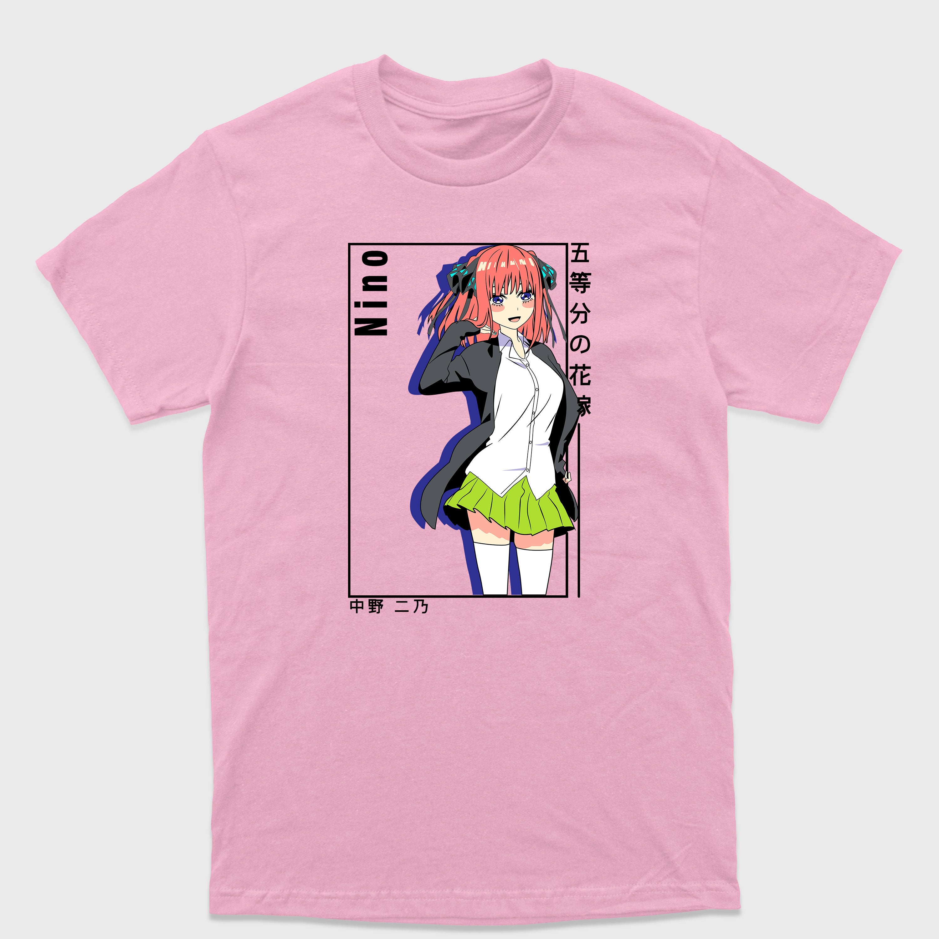 Camiseta Básica Nakano Nino Gotoubun no Hanayome