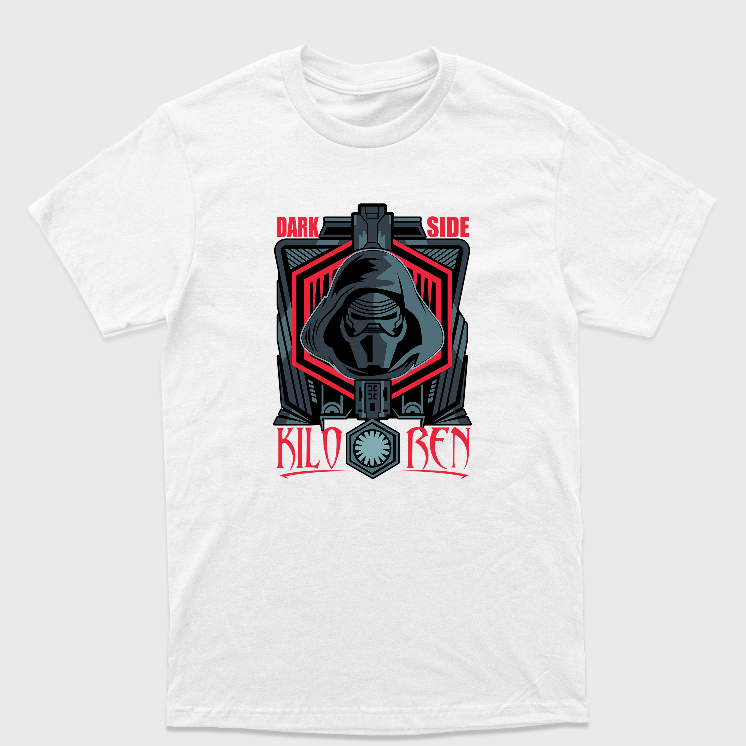 Camiseta Básica Kylo Ren Dark Side Star Wars