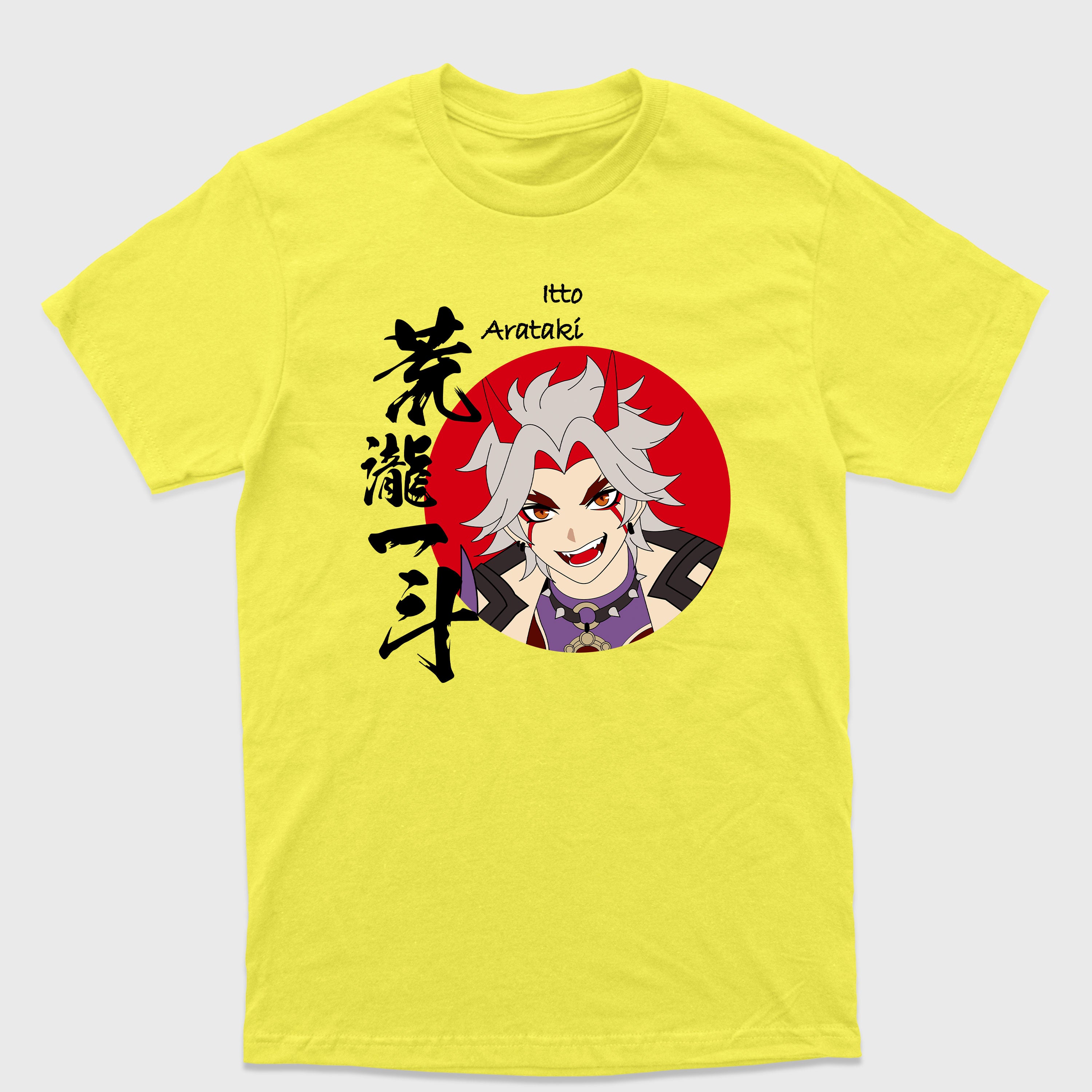 Camiseta Básica Itto Arataki Genshin Impact