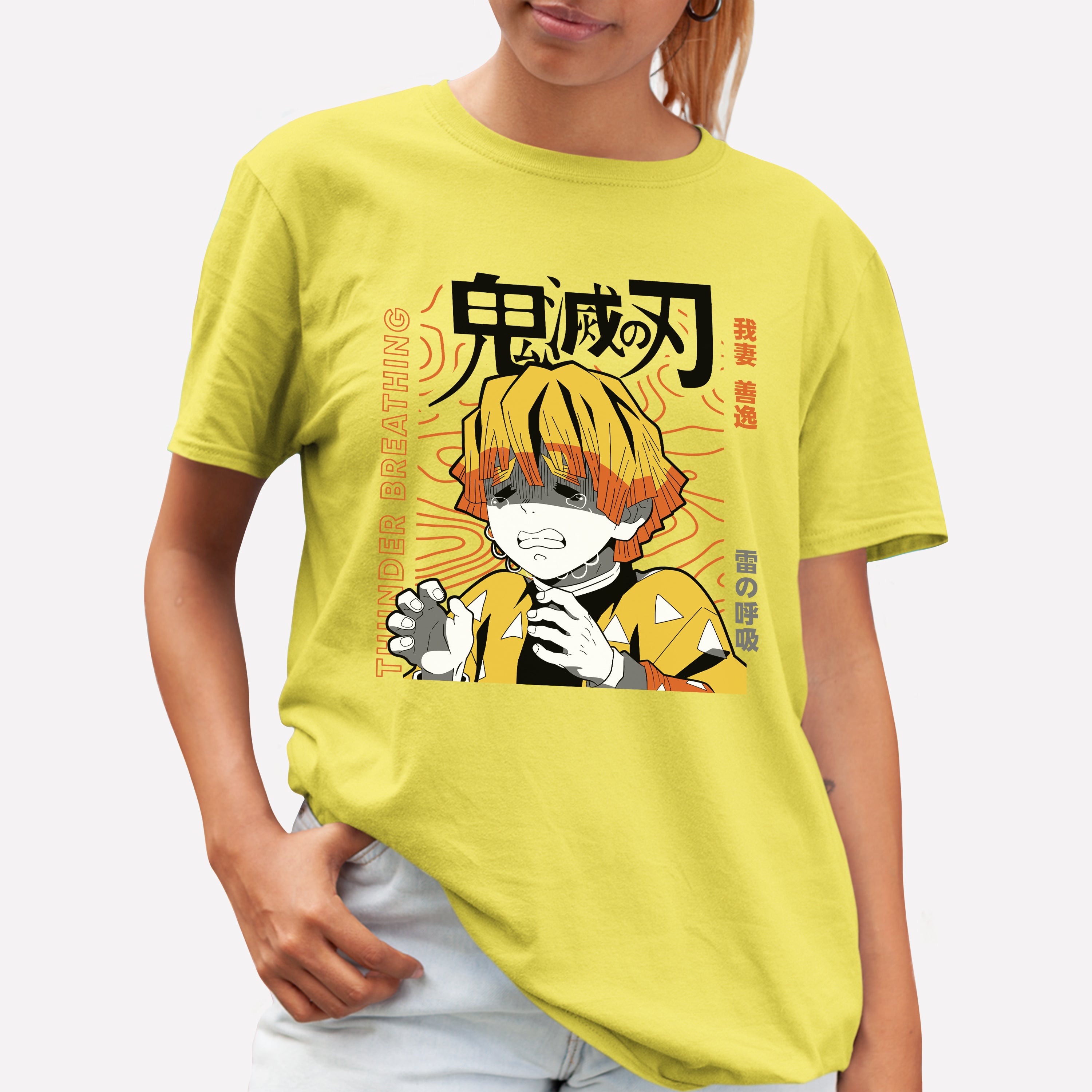Camiseta Zenitsu Thunder Breathing