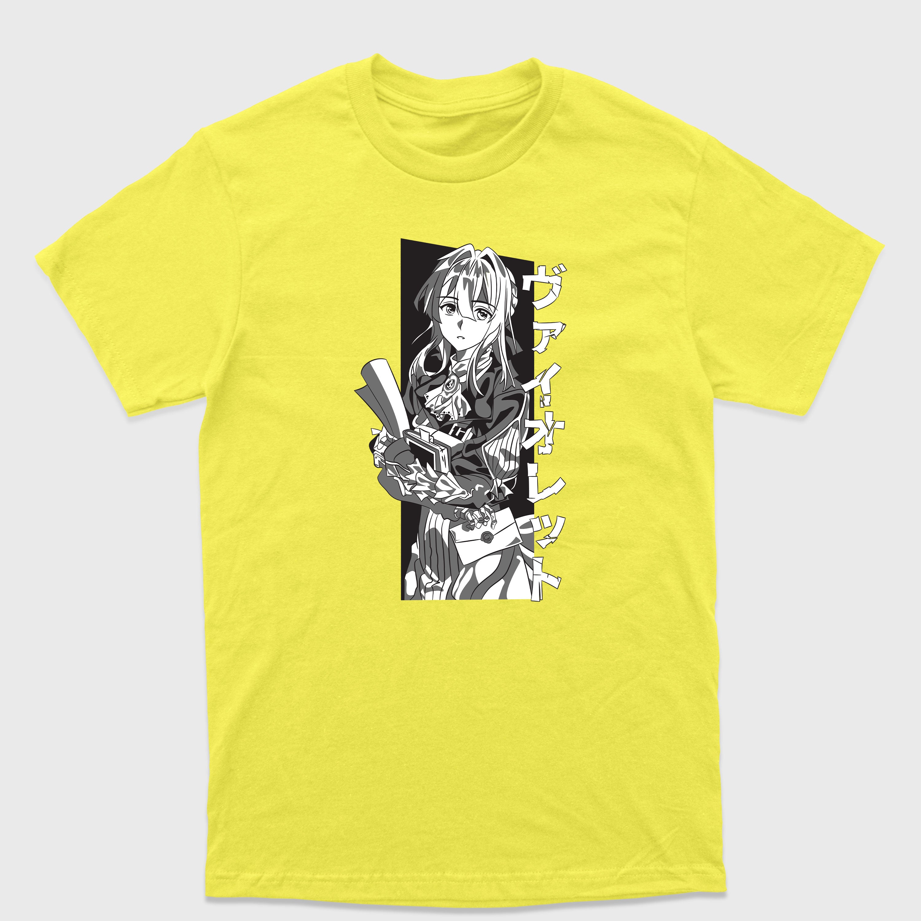 Camiseta Básica Violet Evergarden Escritora