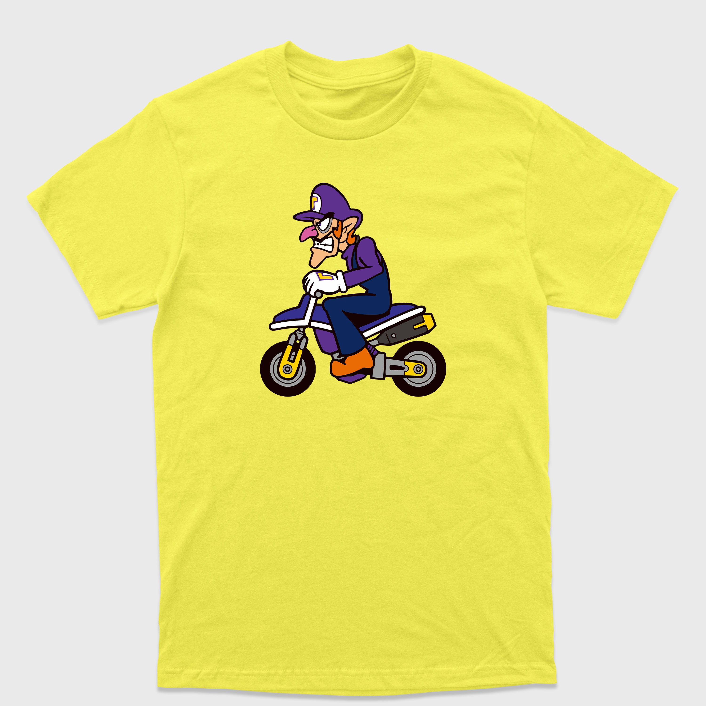 Camiseta Básica Mario Kart - Waluigi