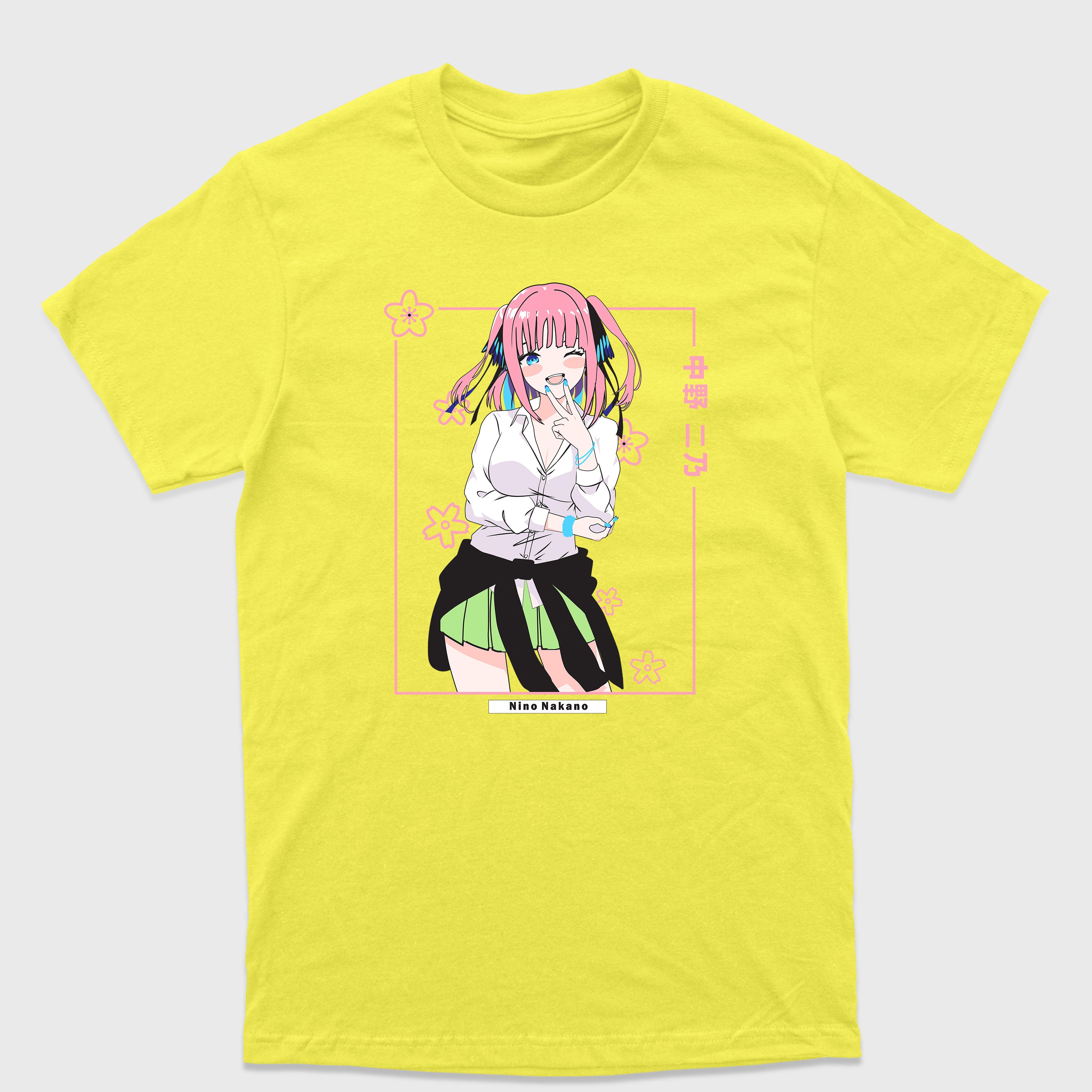 Camiseta Básica Nino Nakano Gotoubun no Hanayome