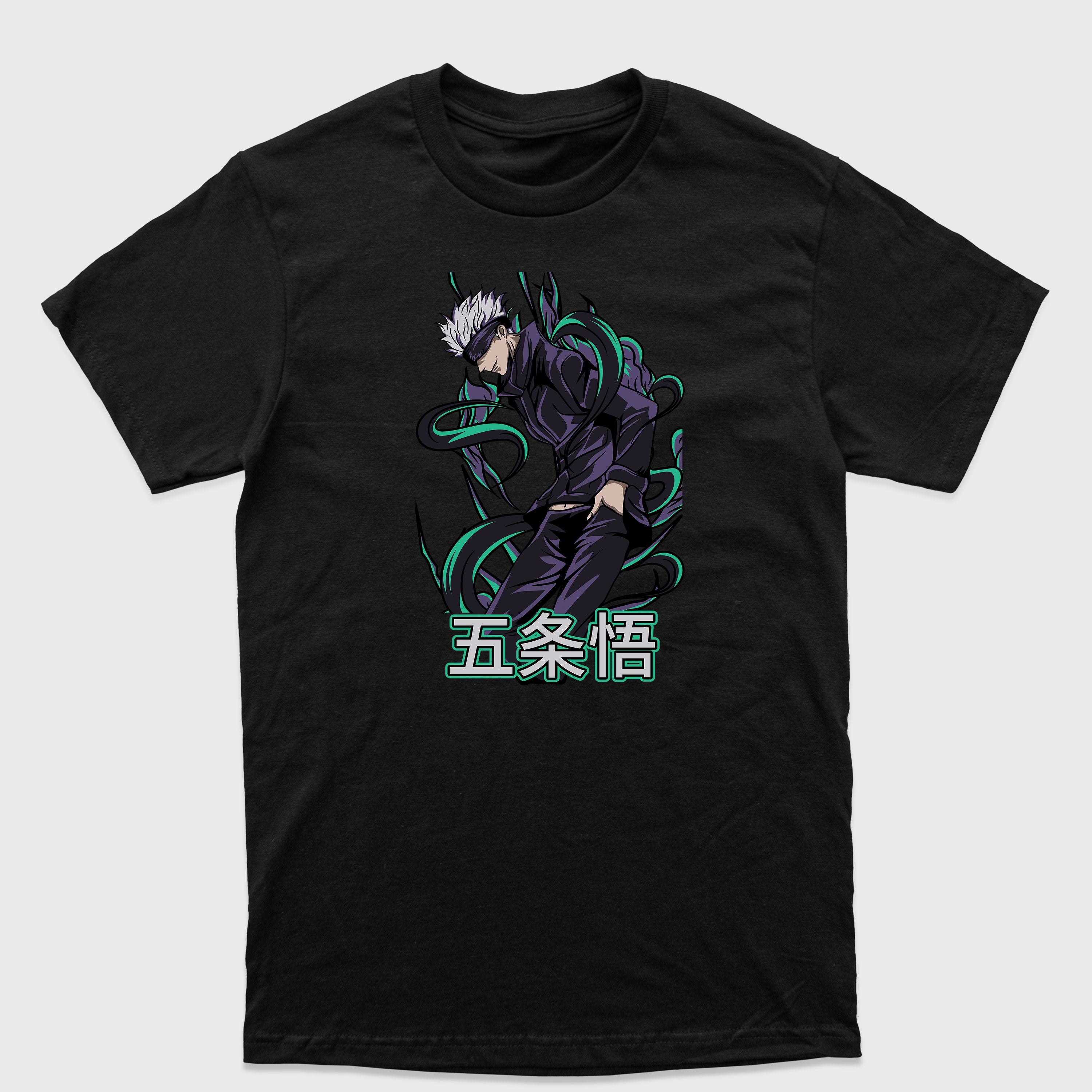 Camiseta Básica Satoru Gojo Jujutsu Kaisen