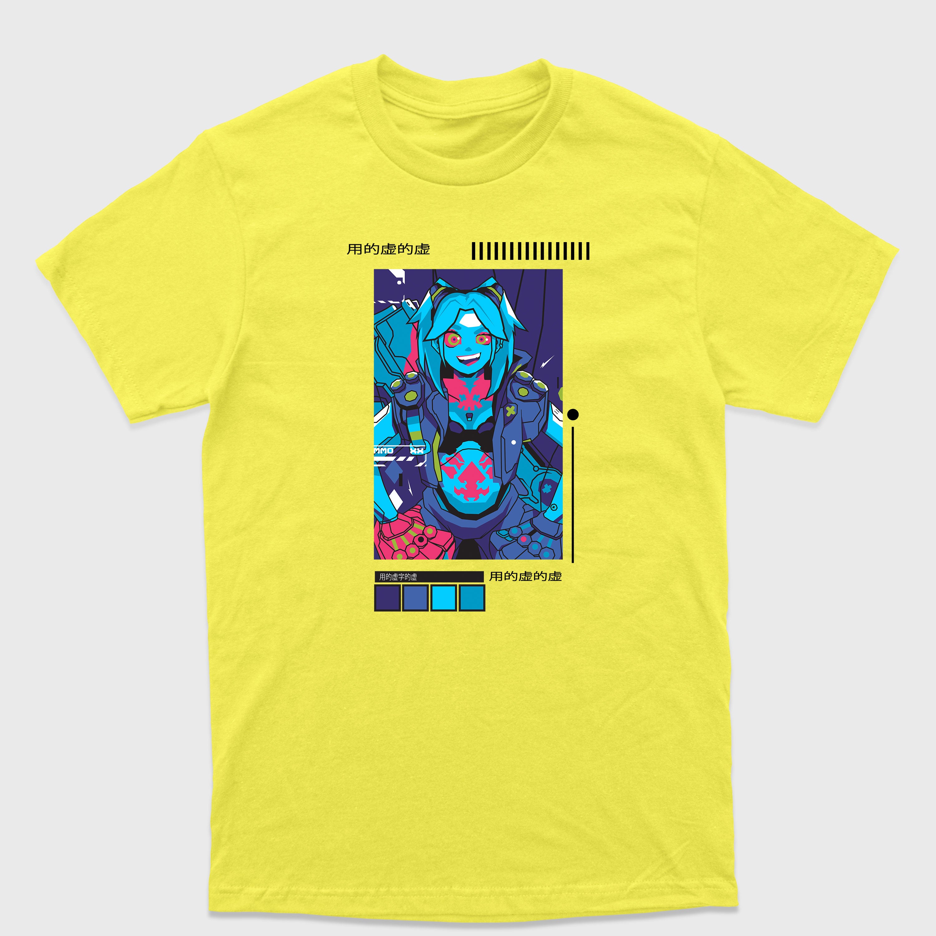 Camiseta Básica Rebecca Cyberpunk
