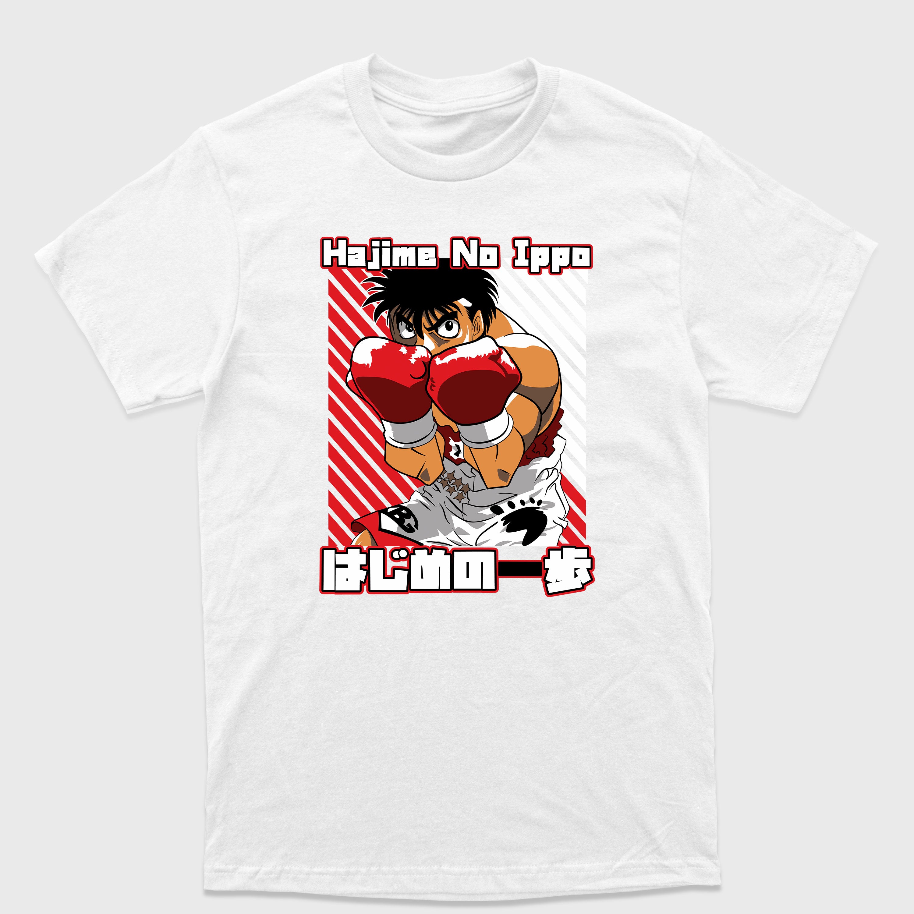 Camiseta Básica Ippo Boxing Champion Hajime no Ippo