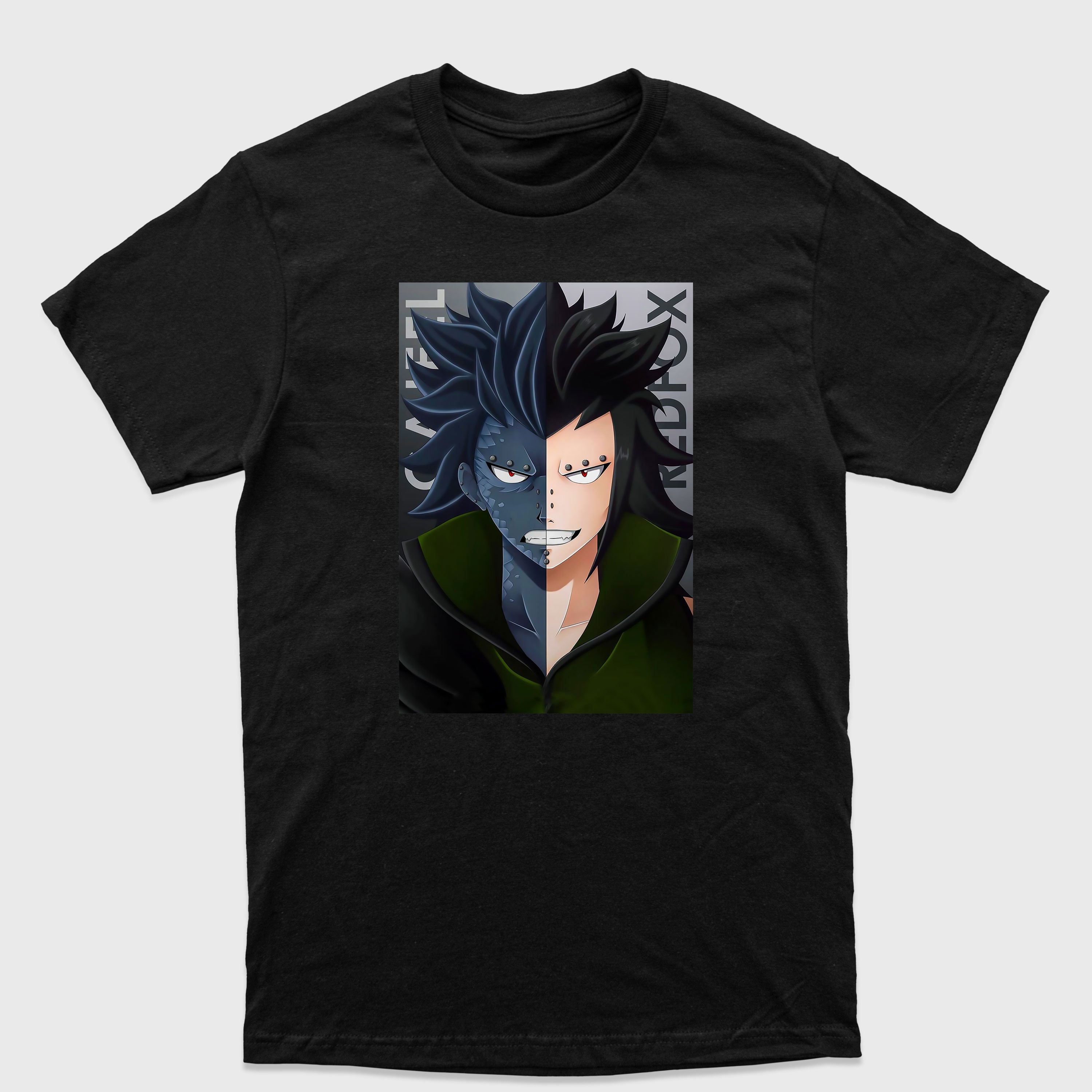 Camiseta Básica Fairy Tail Gajeel Dragon Slayer