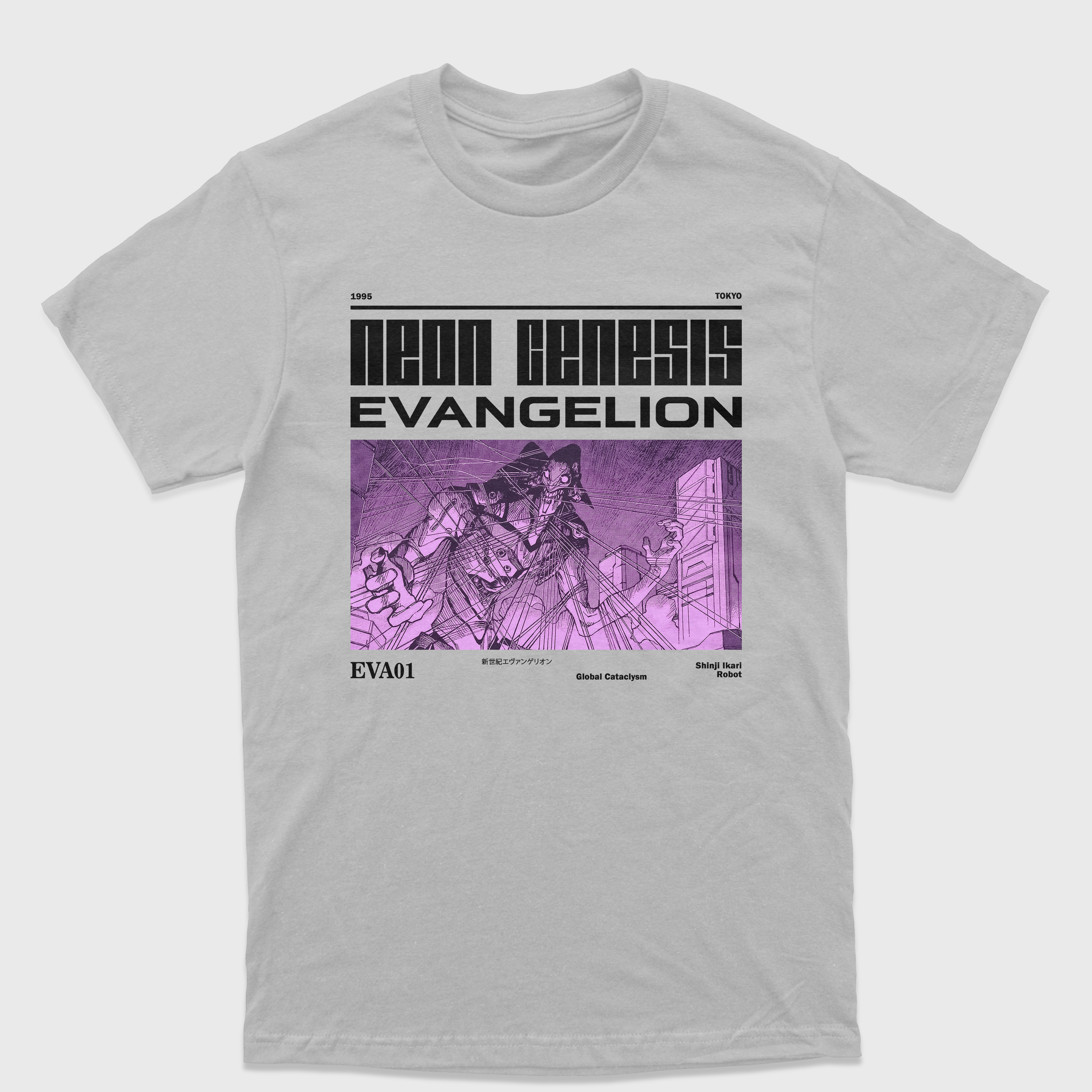 Camiseta Neon Genesis Evangelion Eva 01