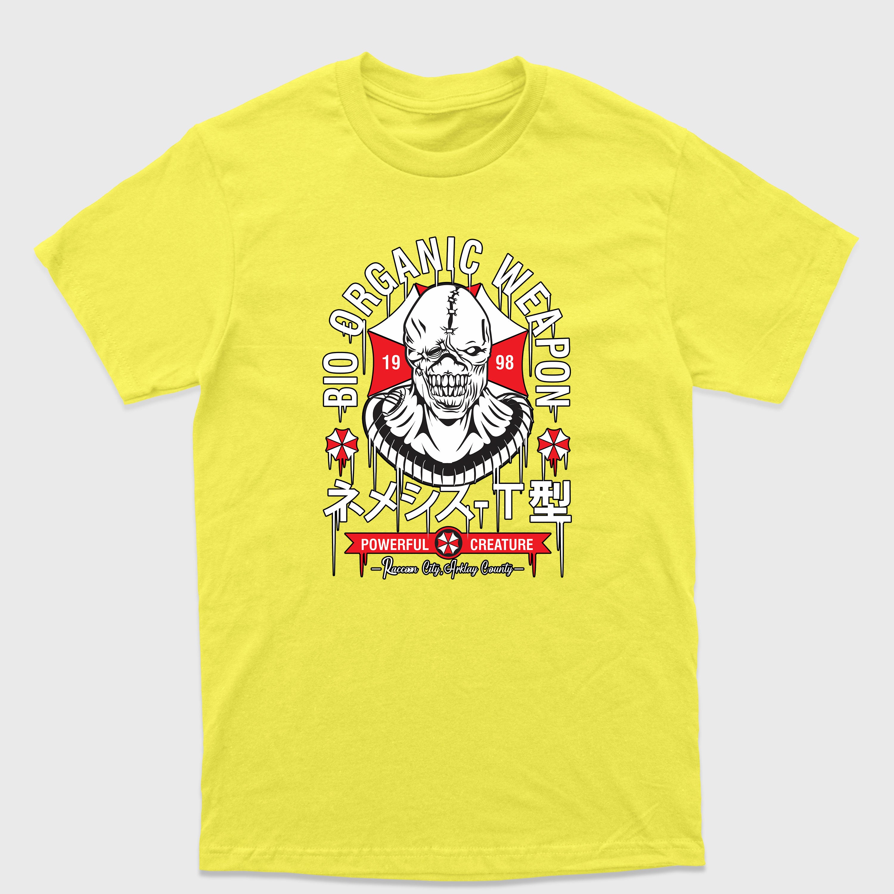 Camiseta Básica Bio Organic Weapon Resident Evil