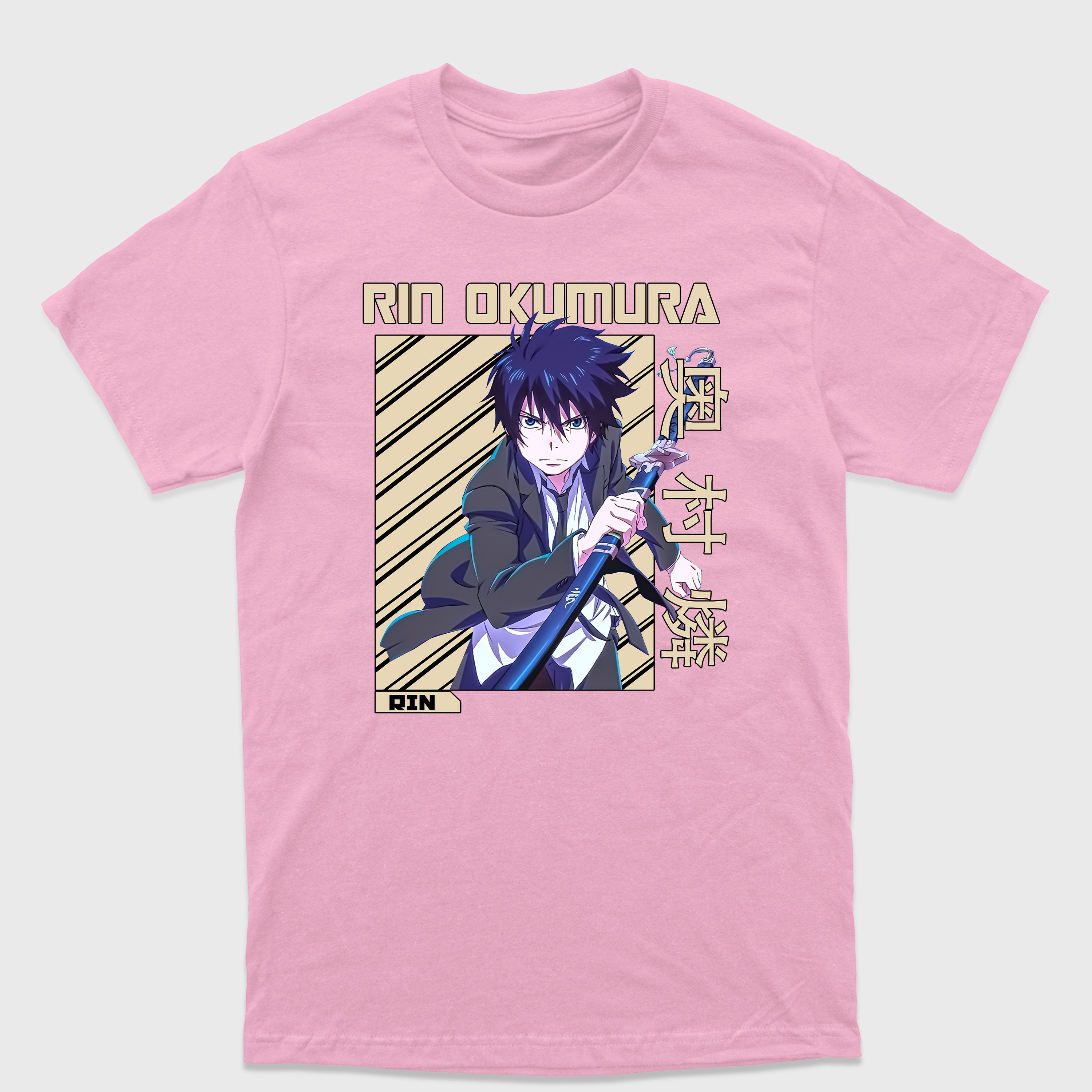 Camiseta Básica Blue Exorcist Rin Okumura