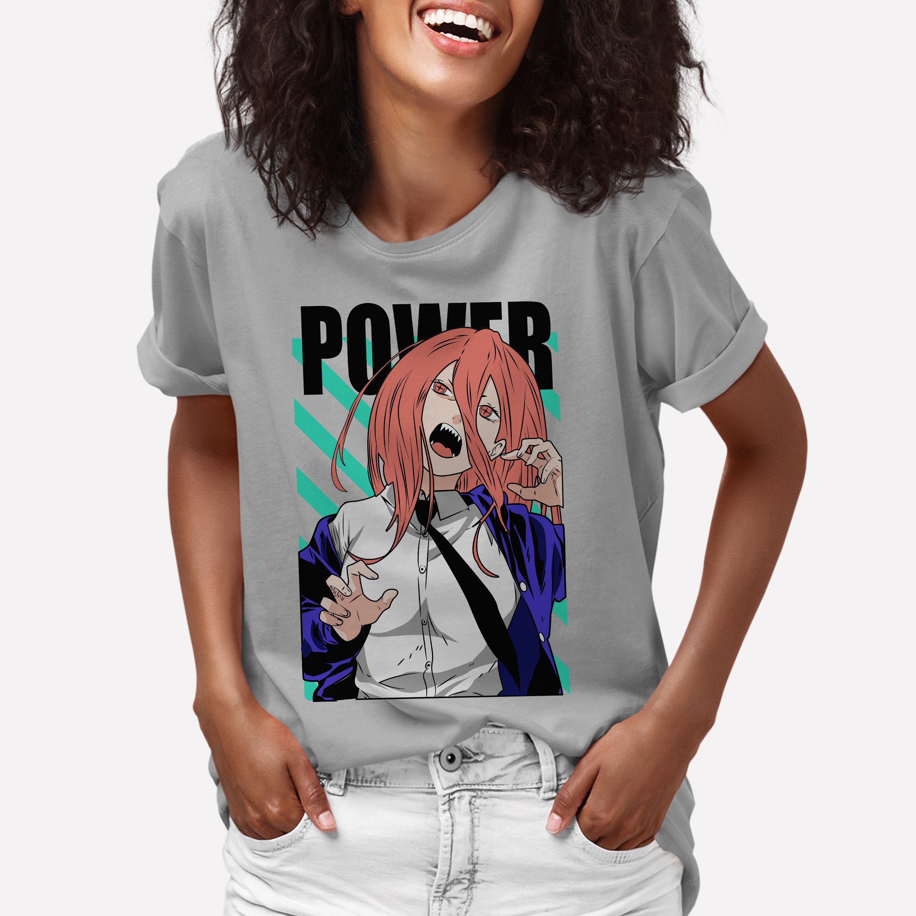 Camiseta Anime Chainsaw Man Power