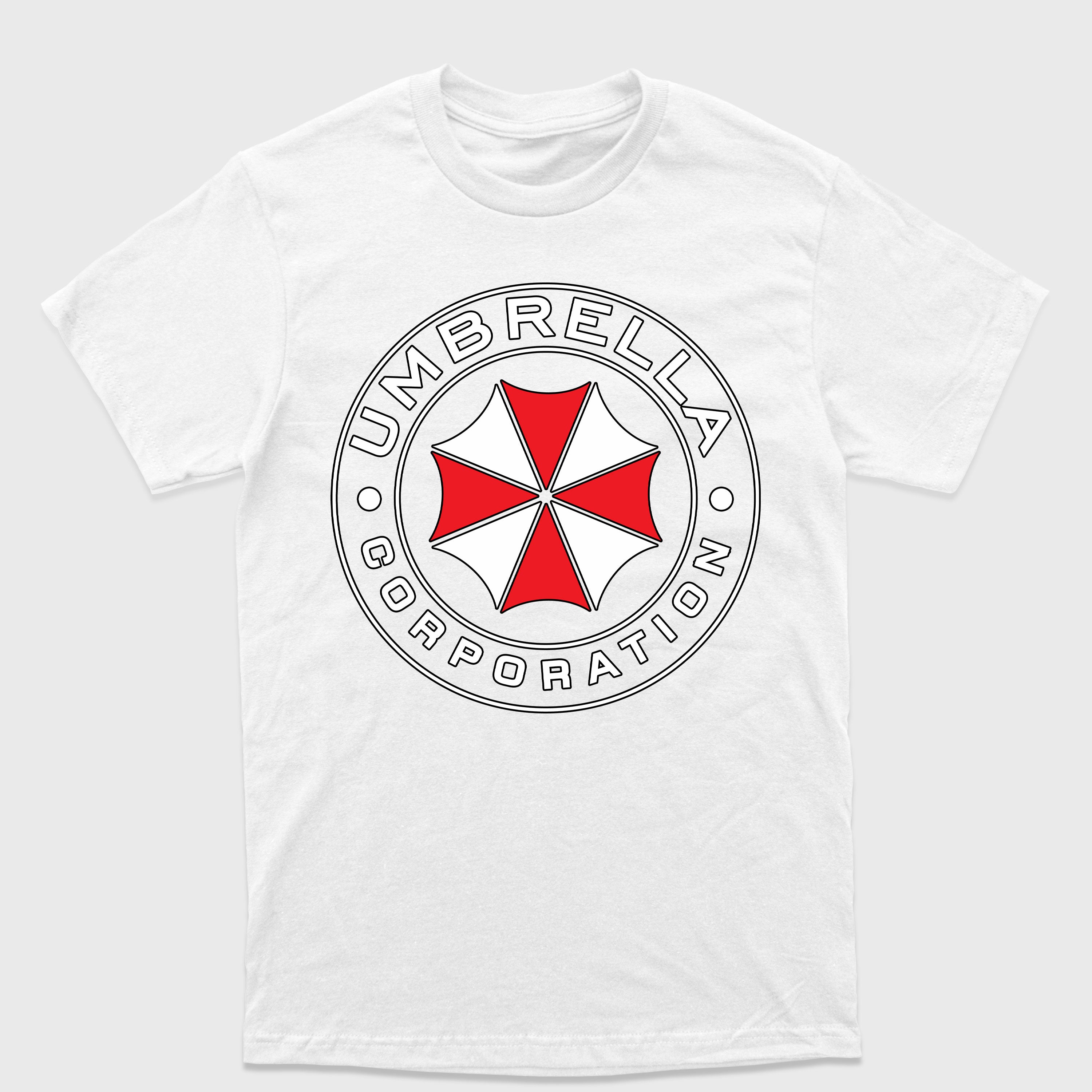 Camiseta Básica Umbrella Corporation Logo Resident Evil