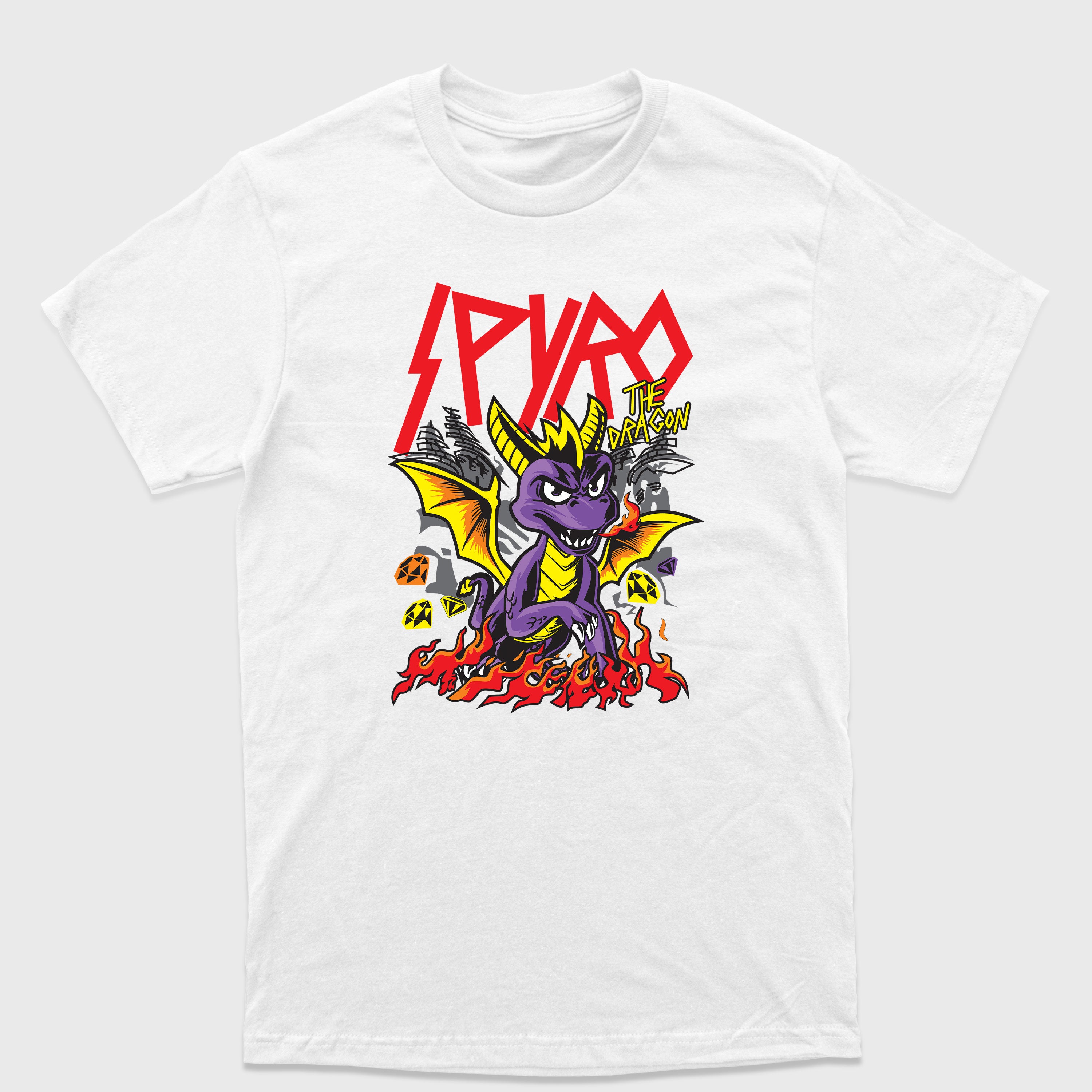 Camiseta Básica Spyro the Dragon Game