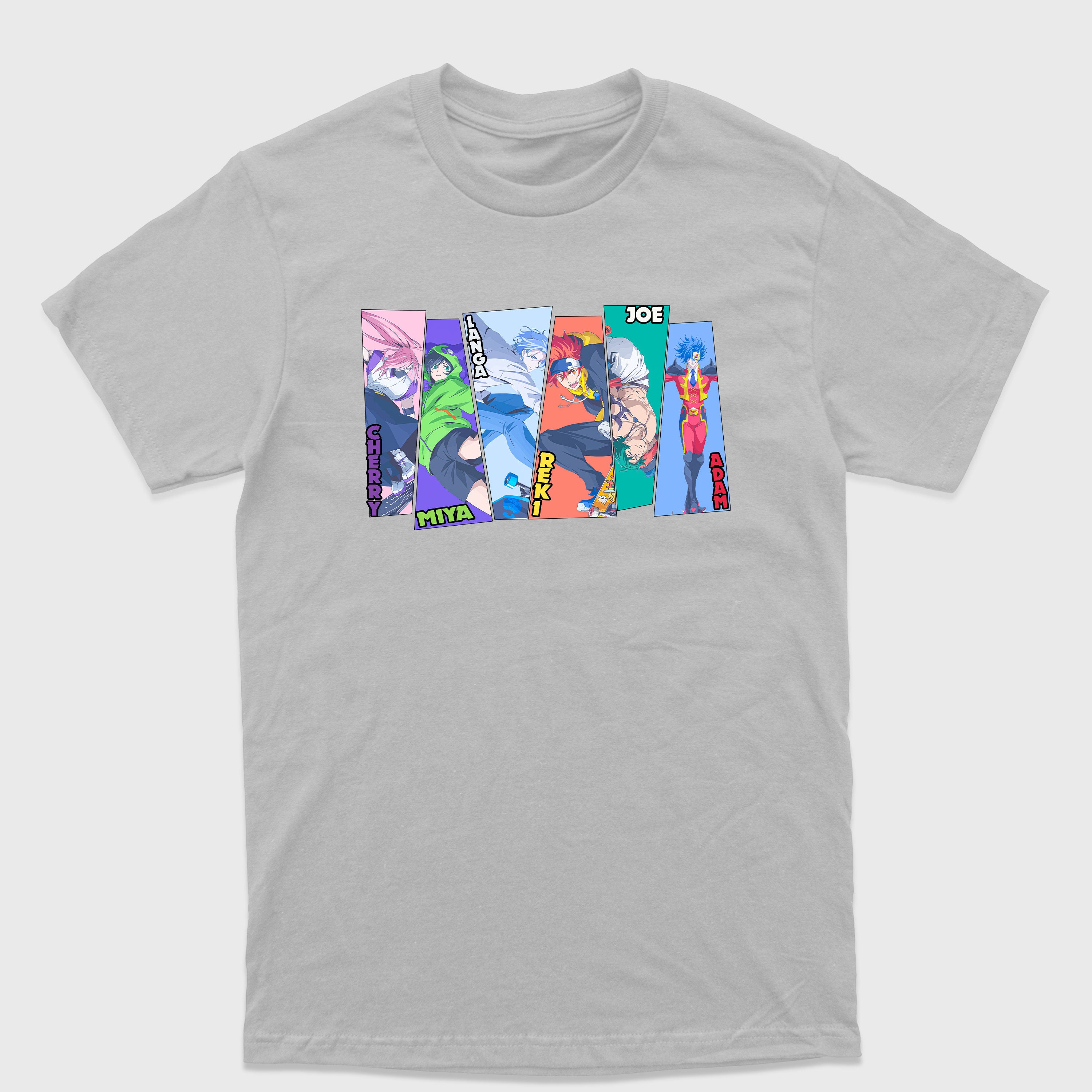 Camiseta Básica SK8 The Infinity Anime