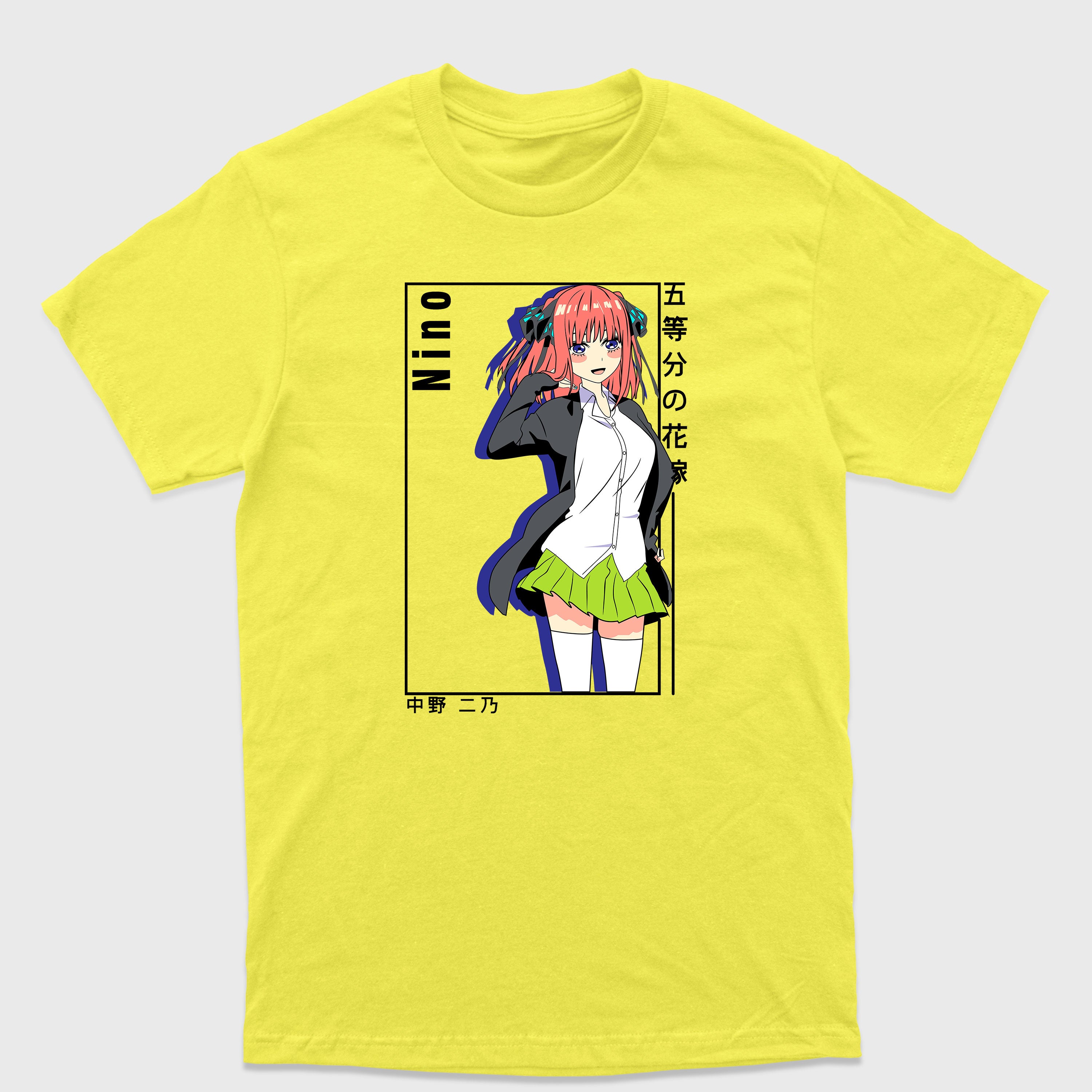 Camiseta Básica Nakano Nino Gotoubun no Hanayome