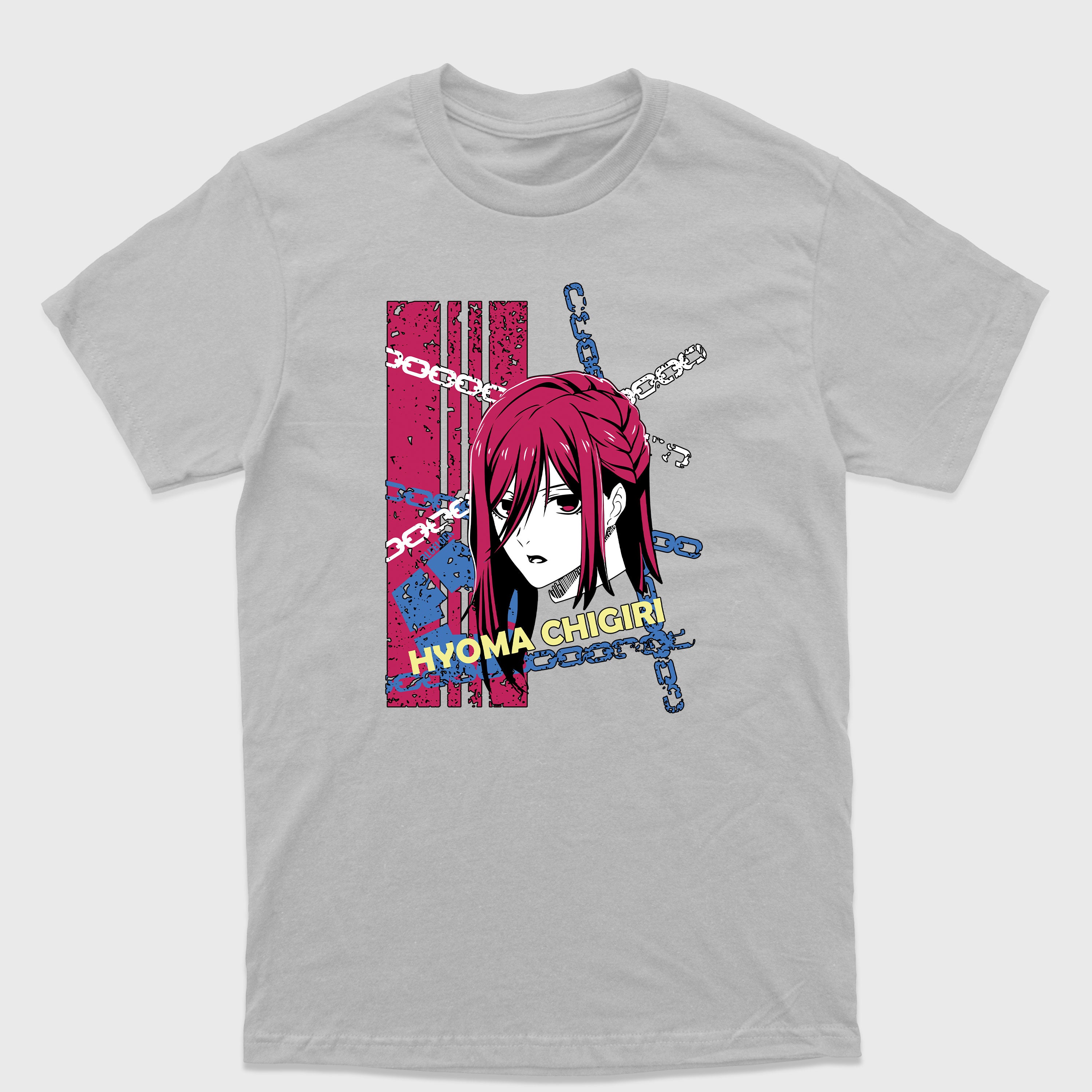 Camiseta Básica Chigiri Chain Break Blue Lock