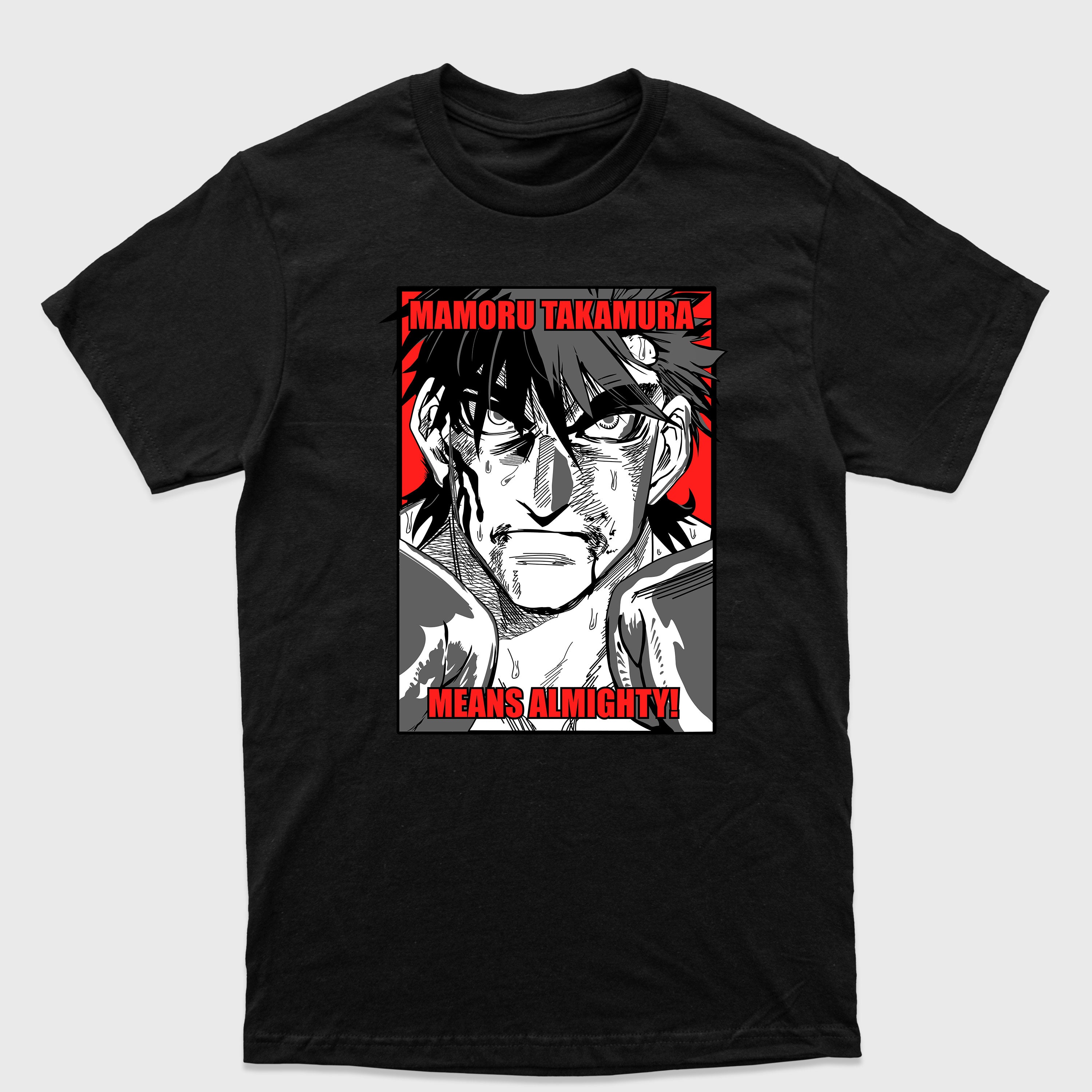 Camiseta Básica Takamura Mamoru Hajime no Ippo