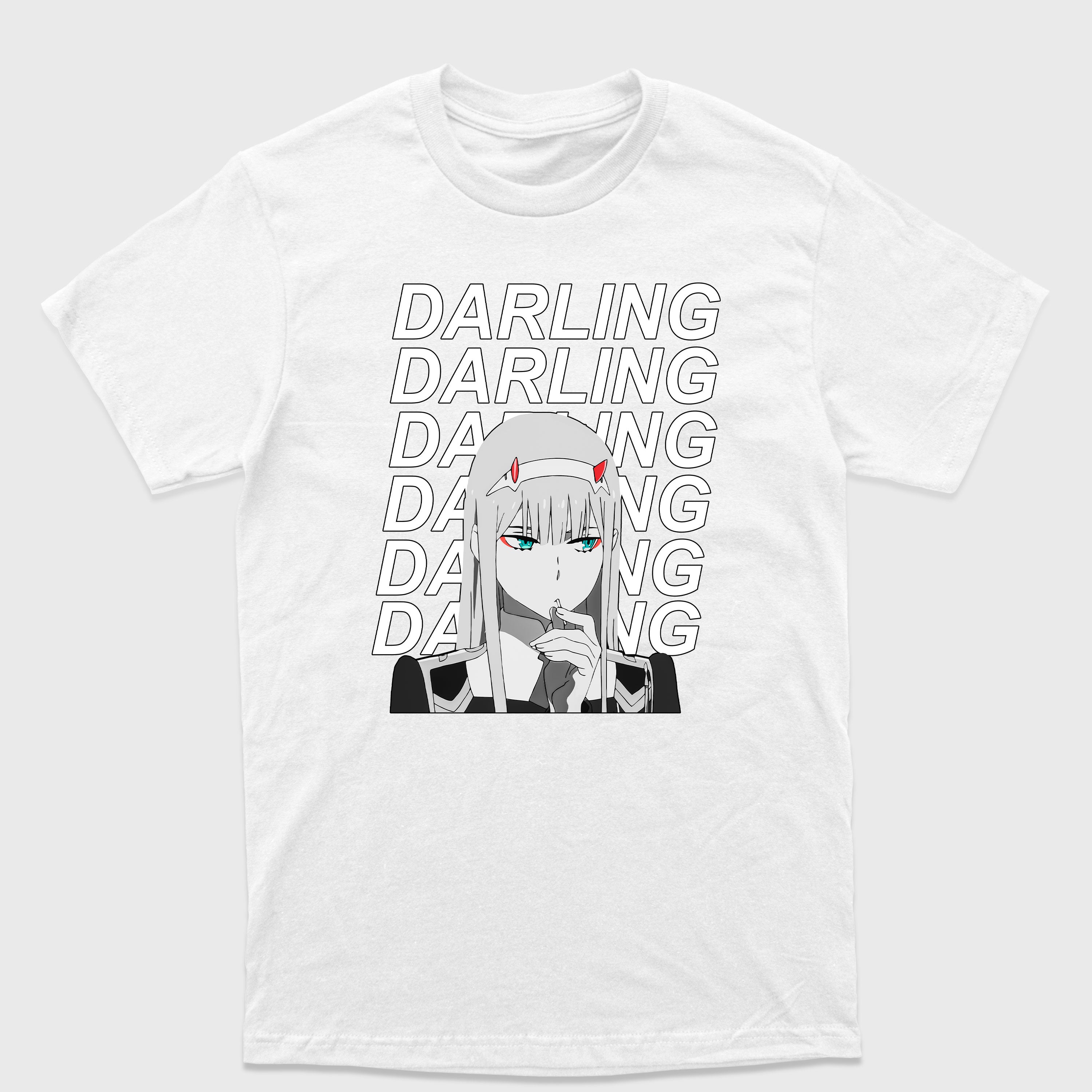 Camiseta Básica Darling in the Franxx 02