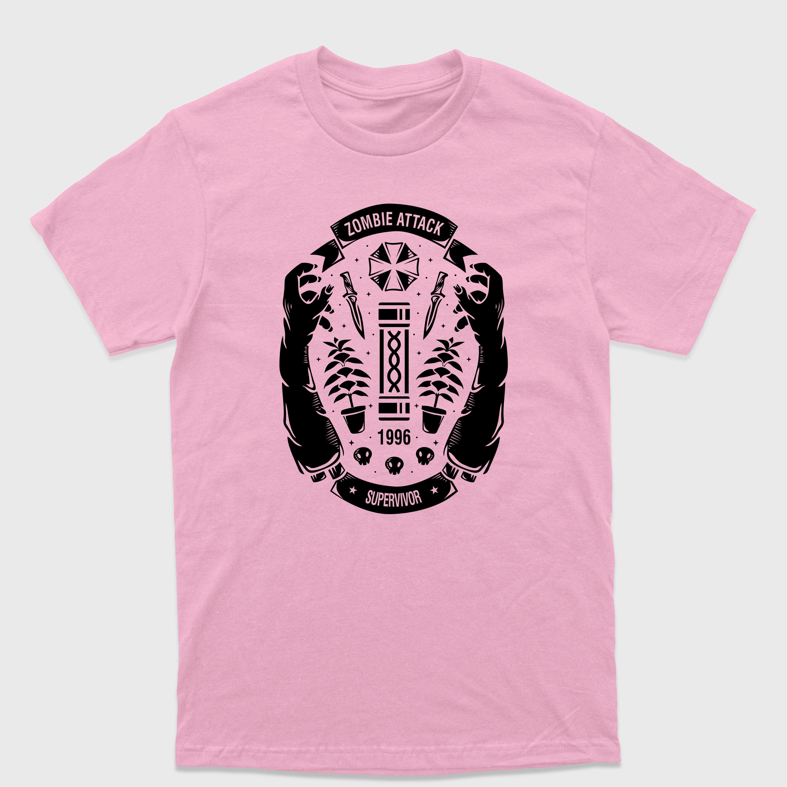 Camiseta Básica Zombie Attack Resident Evil