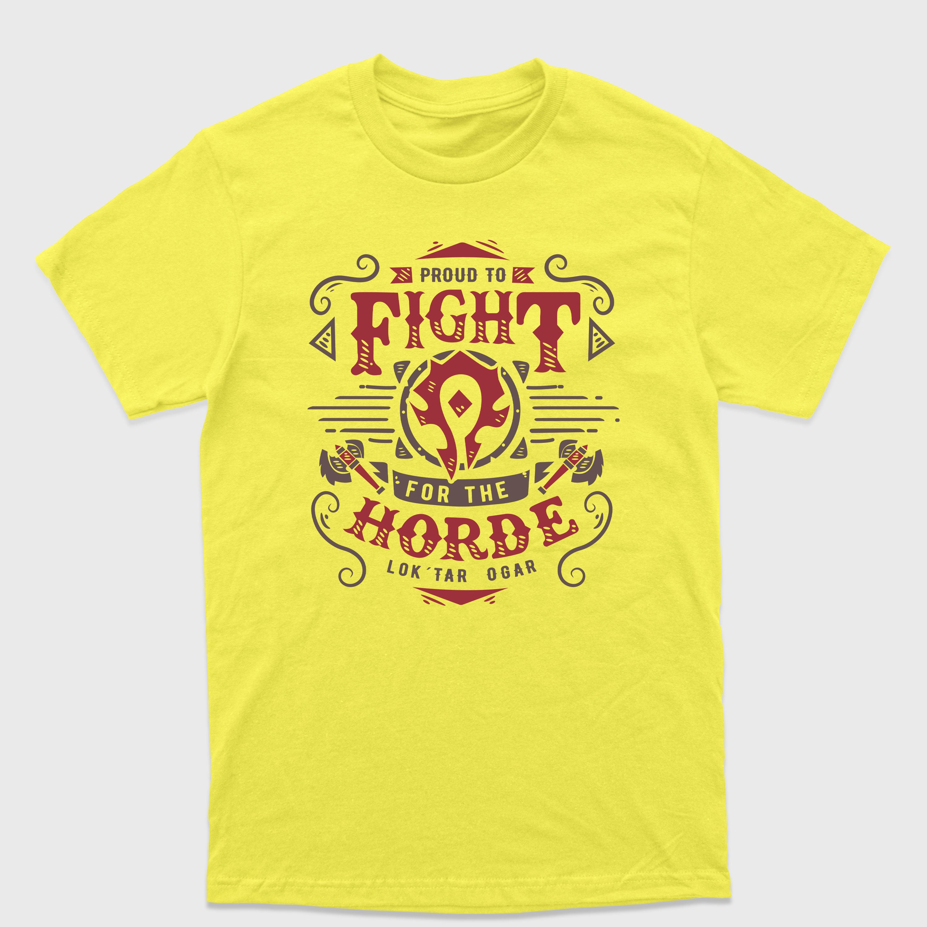 Camiseta Básica Fight for the Horde World of Warcraft