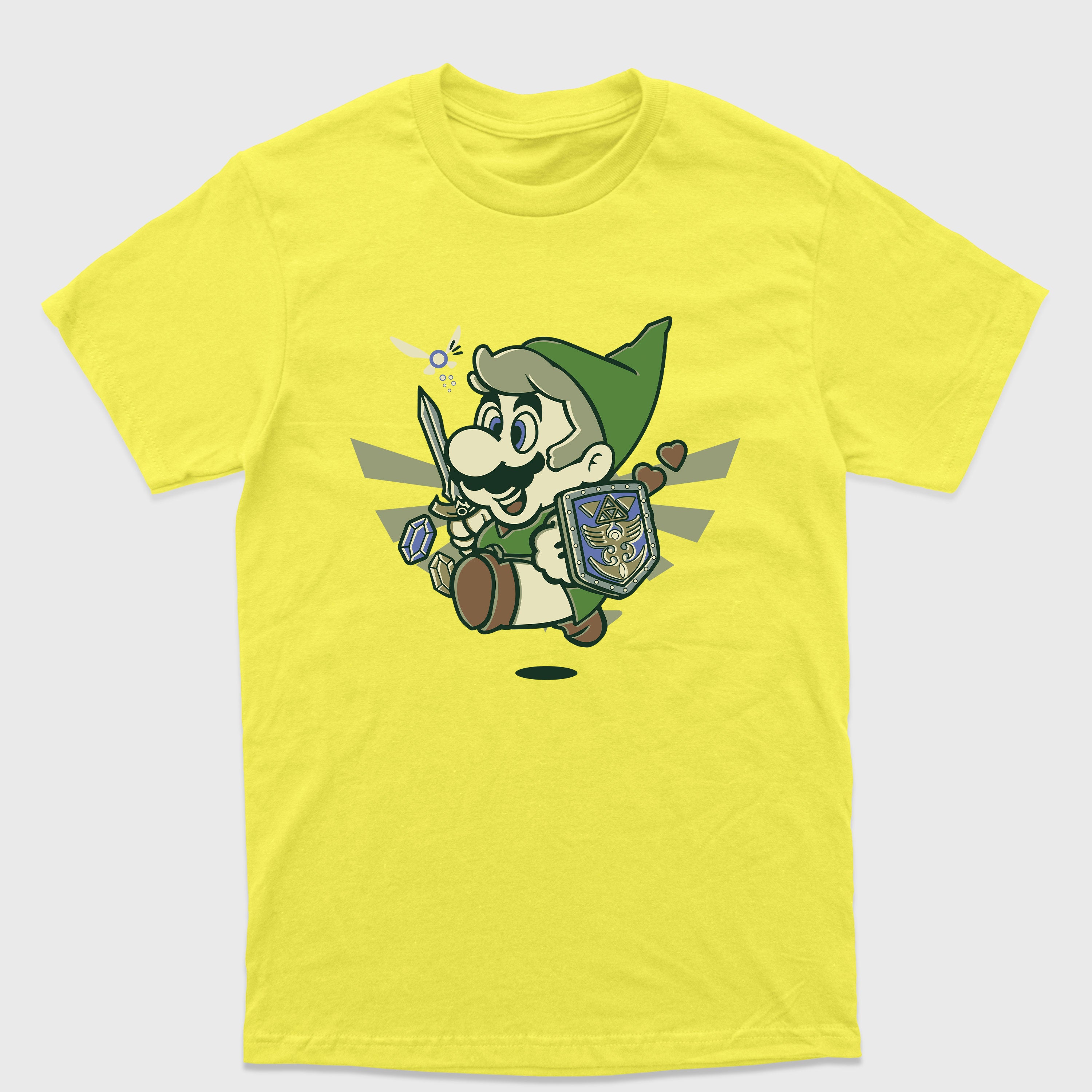 Camiseta Básica Mario Cosplay Link Zelda