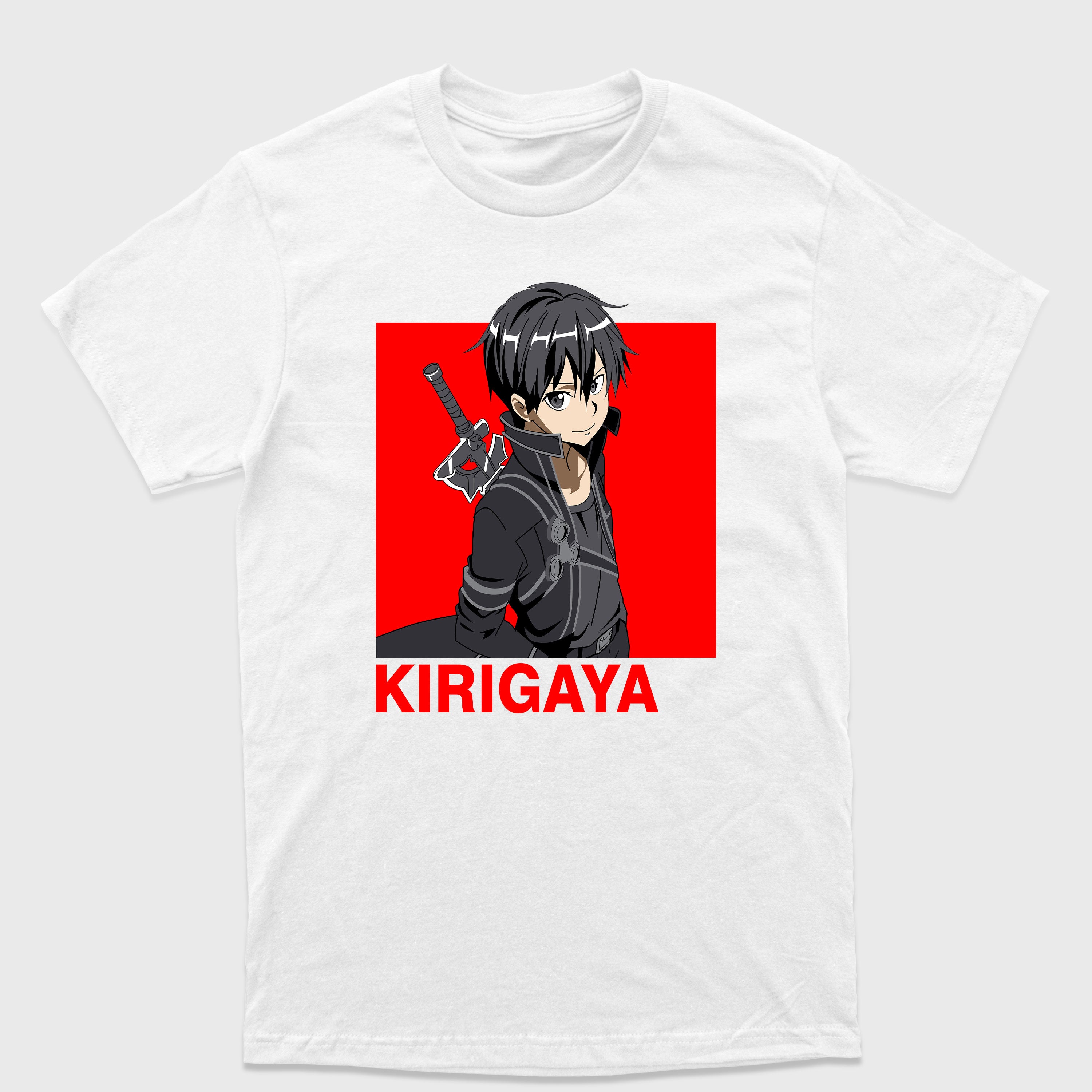 Camiseta Básica Kirigaya Kazuto Sword Art Online