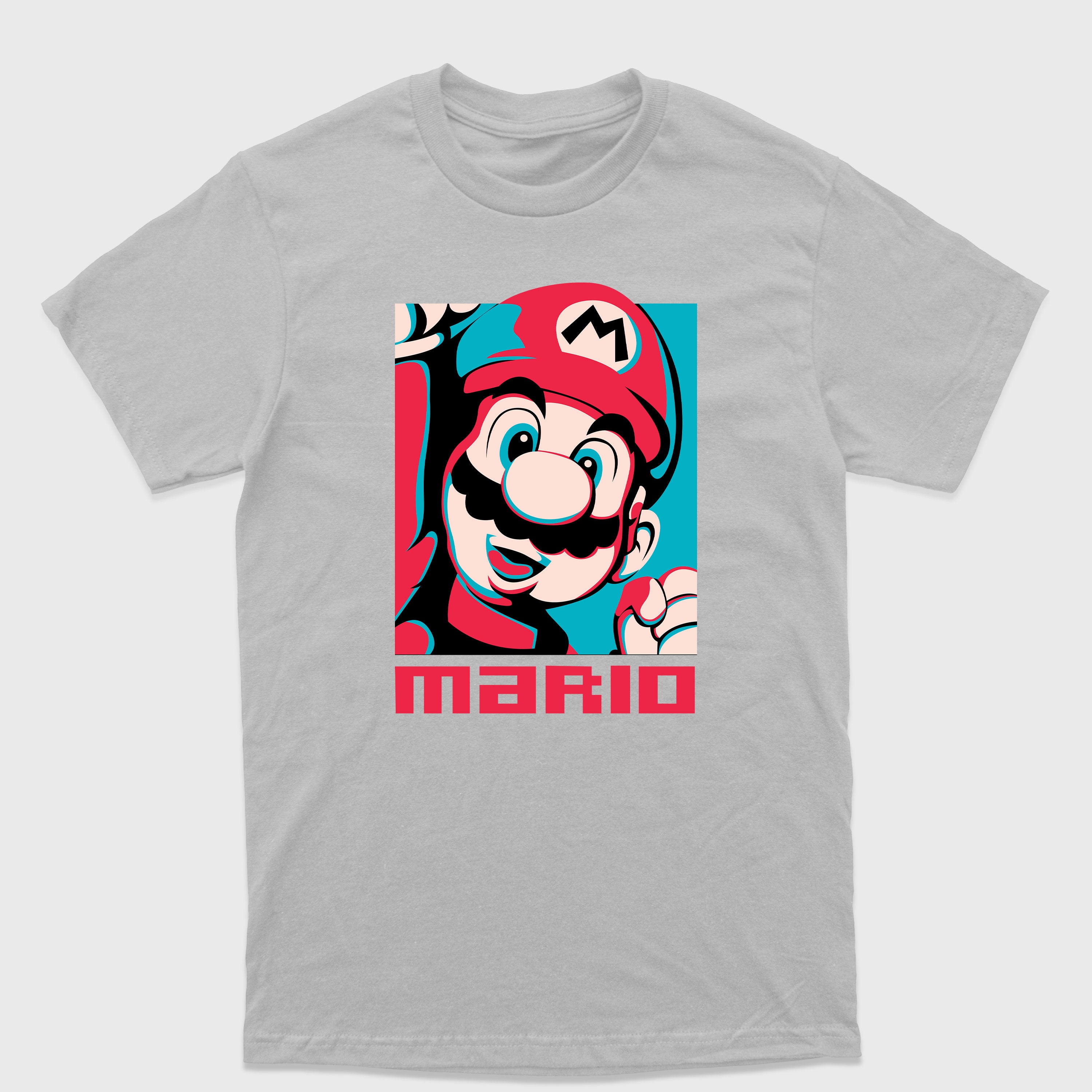 Camiseta Básica Mario Personagem Mario World