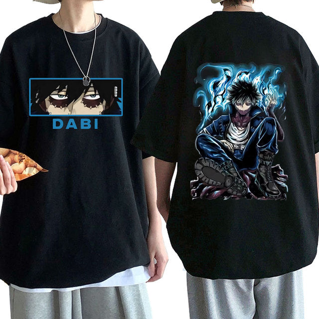 Camiseta Básica Dabi Vilão My Hero Academia
