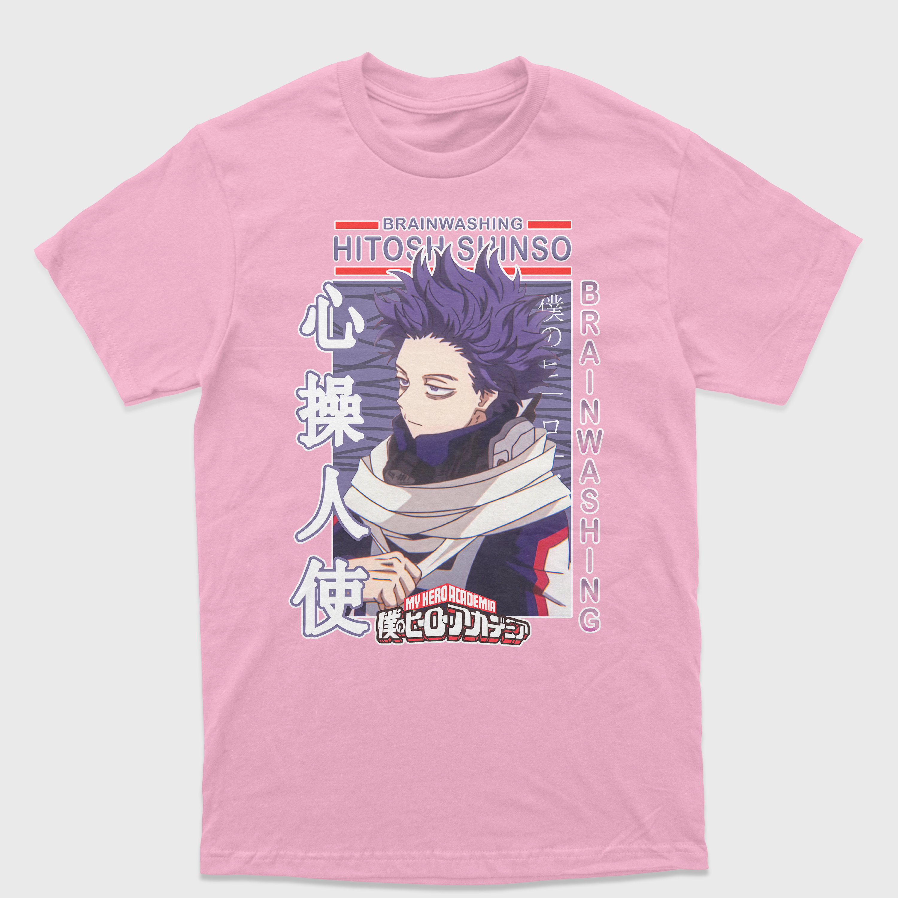 Camiseta Hitoshi Shinso My Hero Academy Boku No Hero