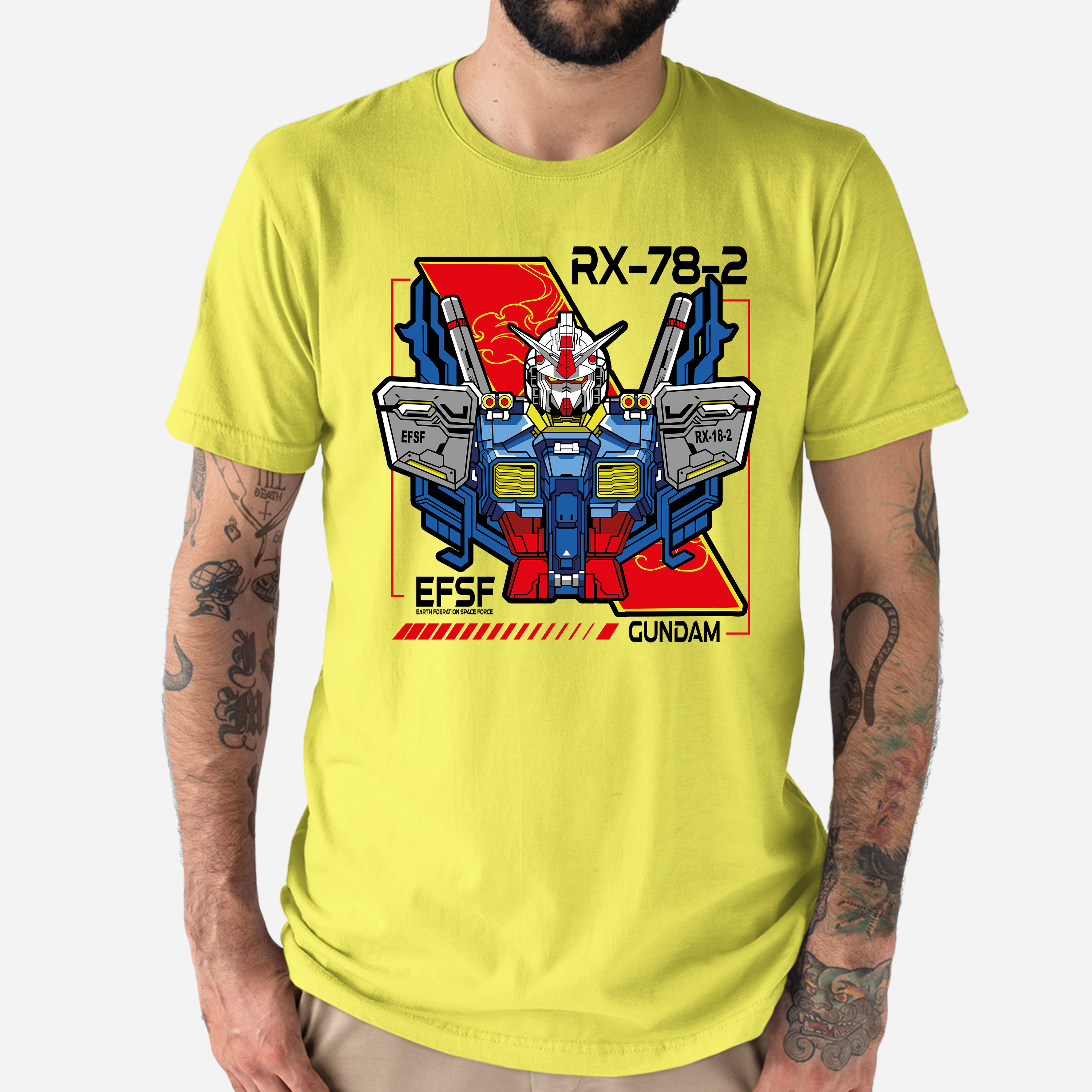 Camiseta Gundam RX-78-2