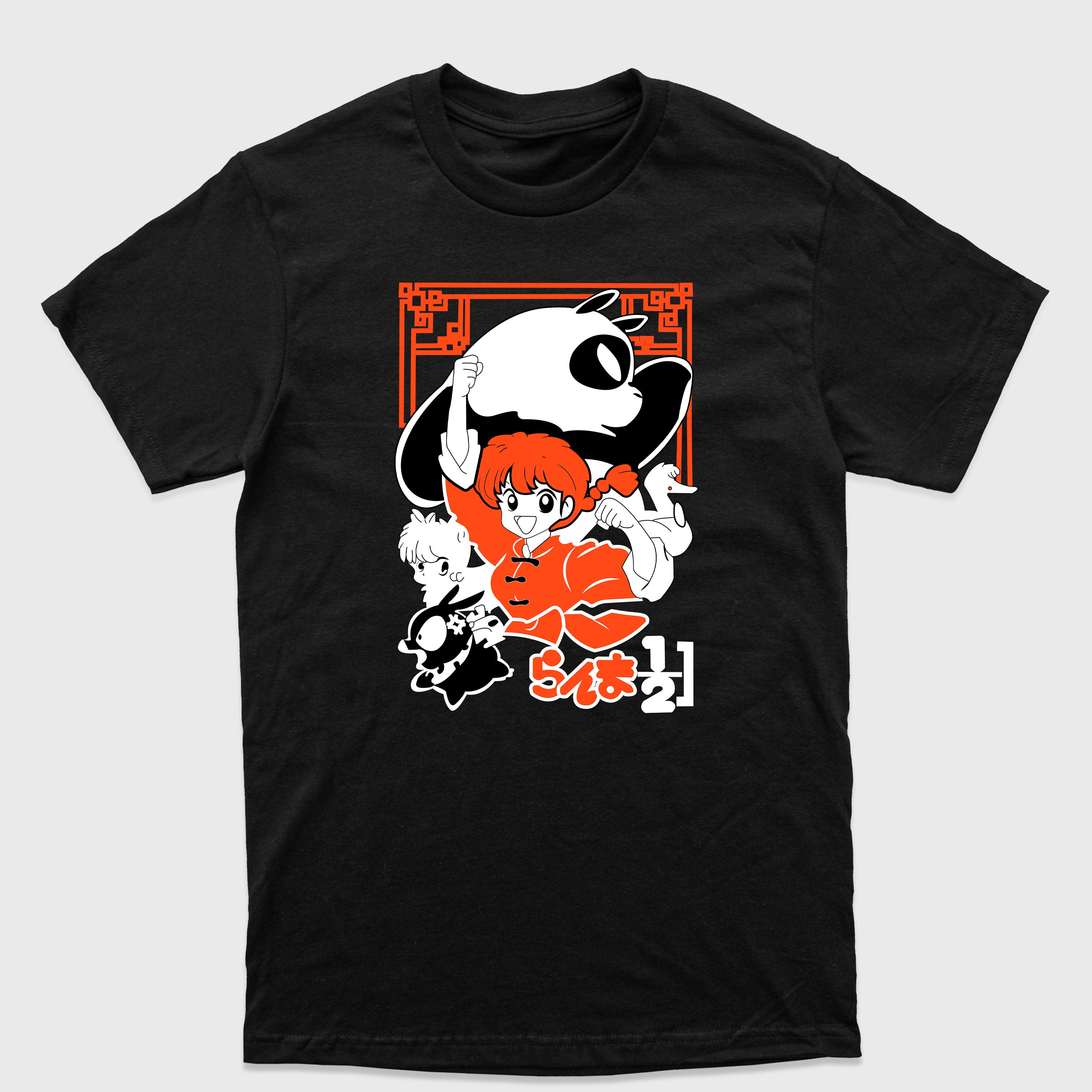 Camiseta Básica Personagens Transformados Ranma