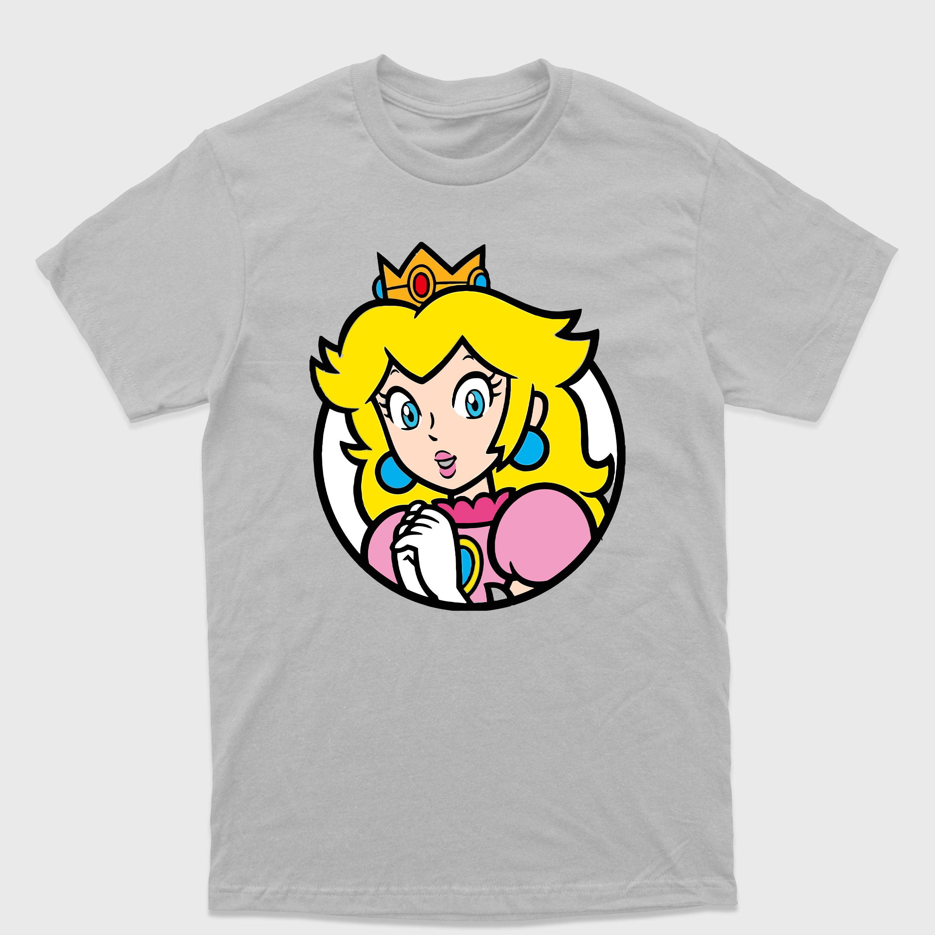 Camiseta Básica Retrato Peach Esperançosa