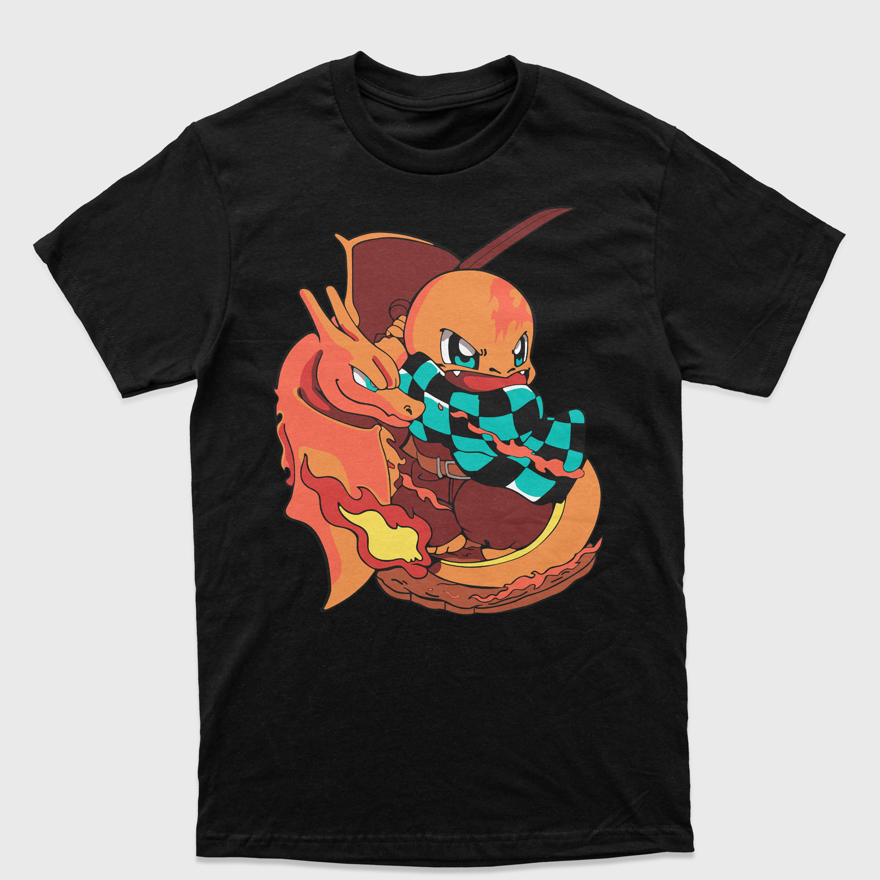 Camiseta Charmander Tanjiro Pokemon