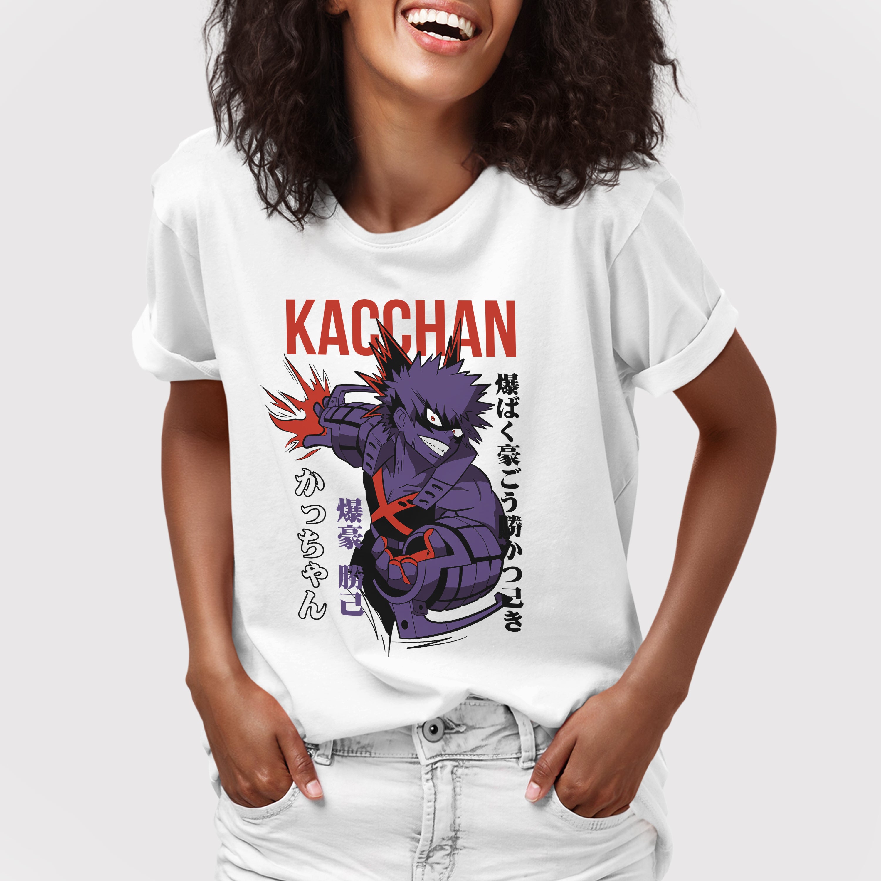 Camiseta Bakugou Boku No Hero Kacchan My Hero